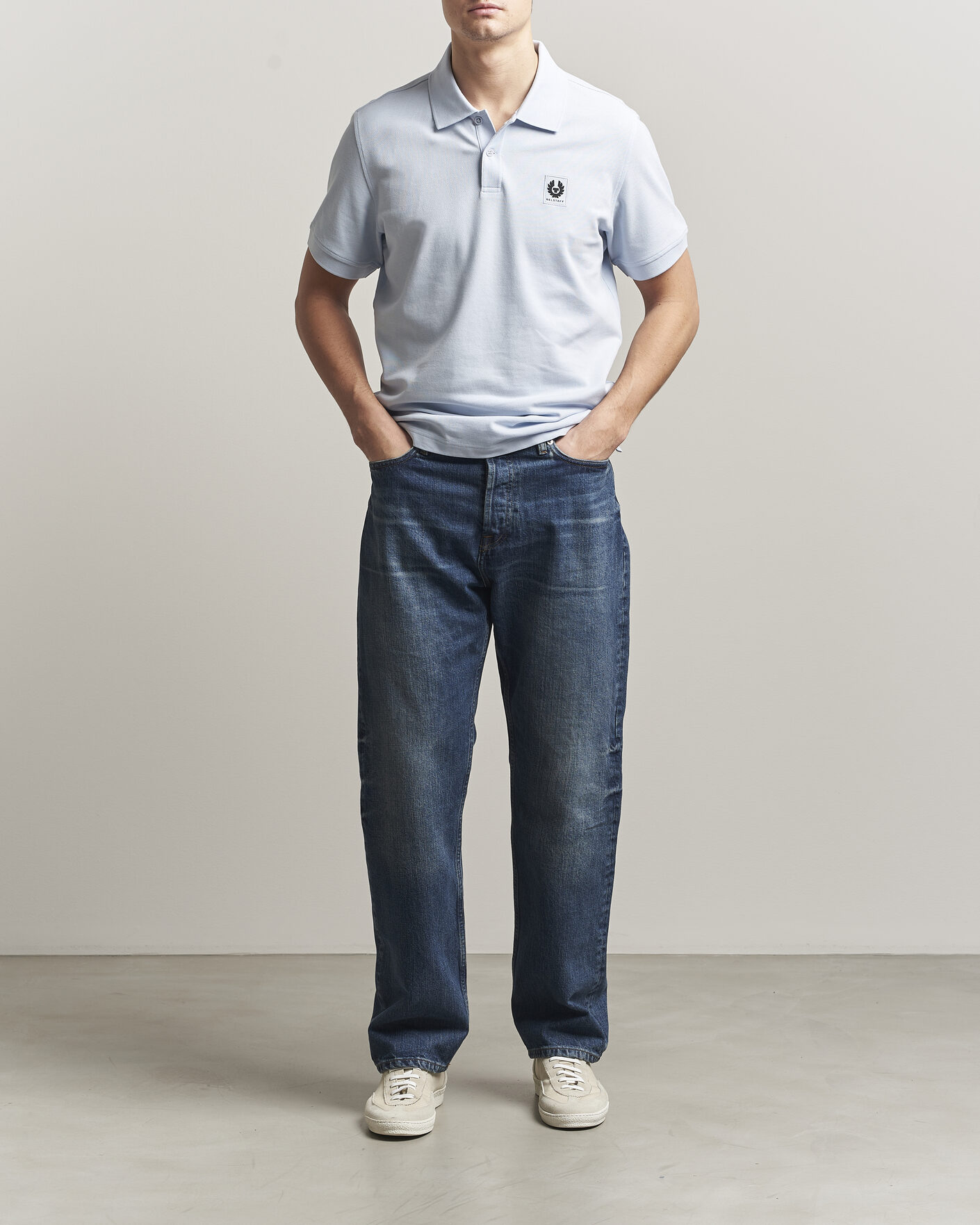 Uomini | Polo | Belstaff | Signature Polo Sky Blue