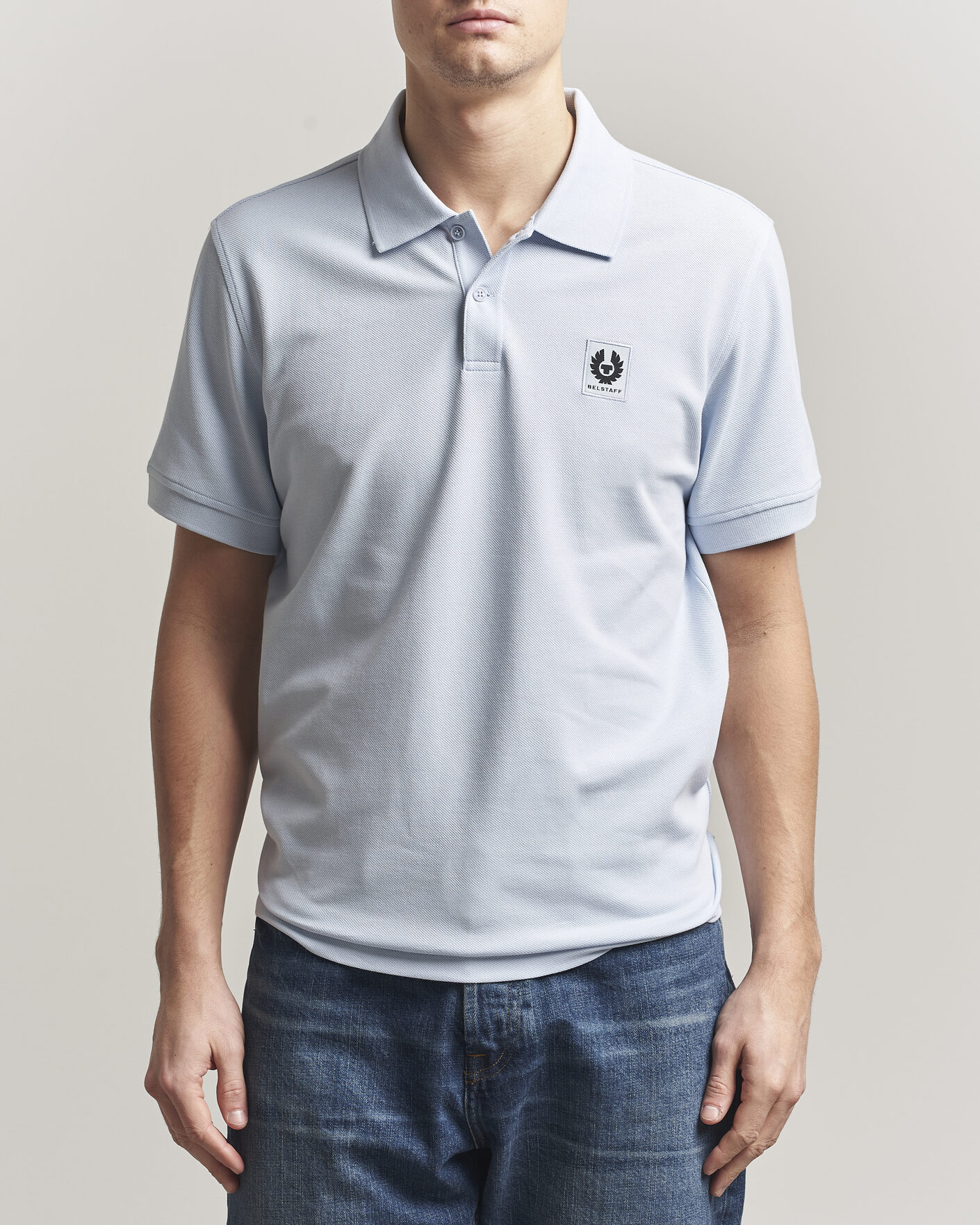 Uomini | Polo | Belstaff | Signature Polo Sky Blue