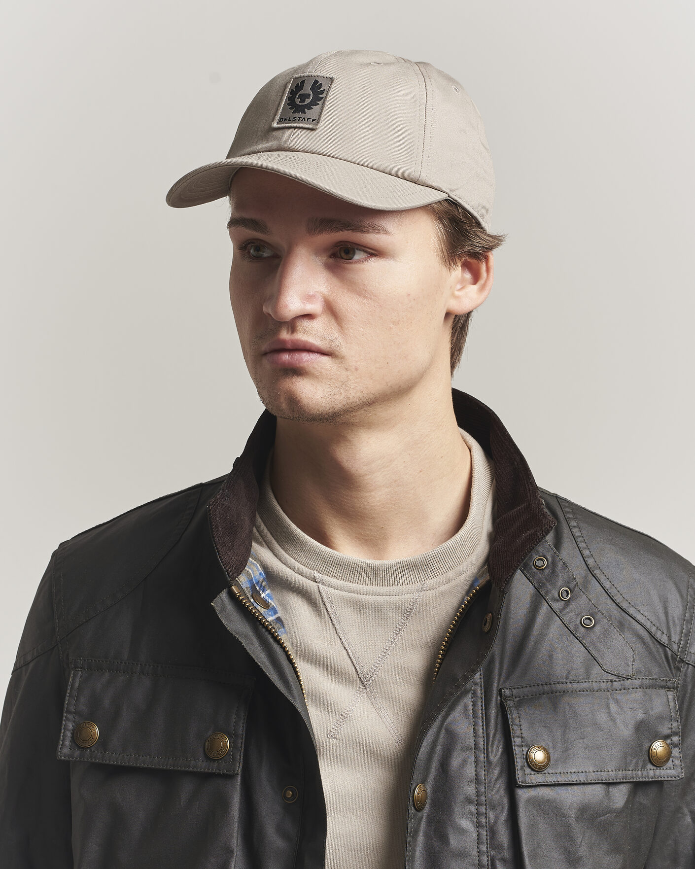 Uomini | Cappelli & Berretti | Belstaff | Pheonix Logo Cap Dark Sand