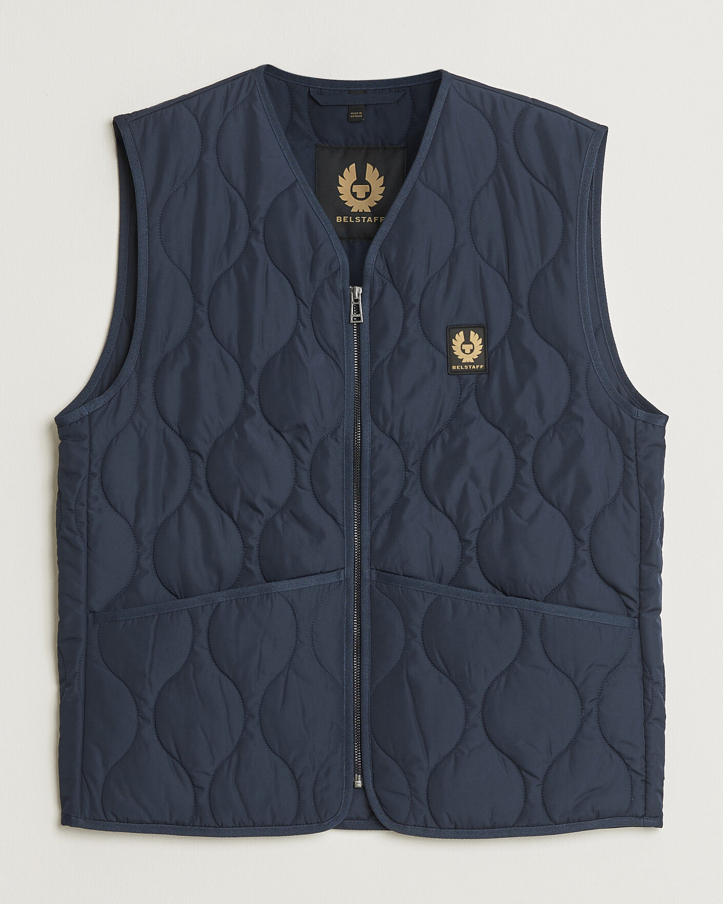 Uomini | Gilet | Belstaff | Base Gilet Dark Ink