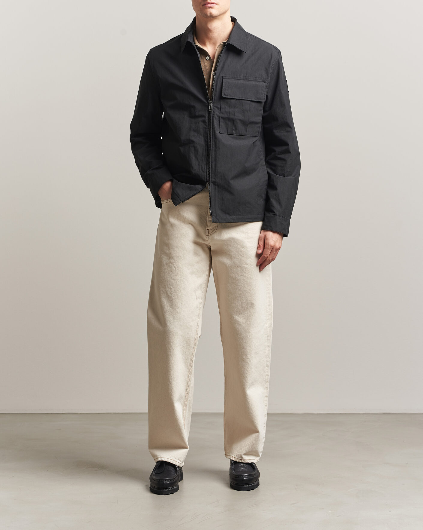 Uomini | Camicie | Belstaff | Cargo Overshirt Black