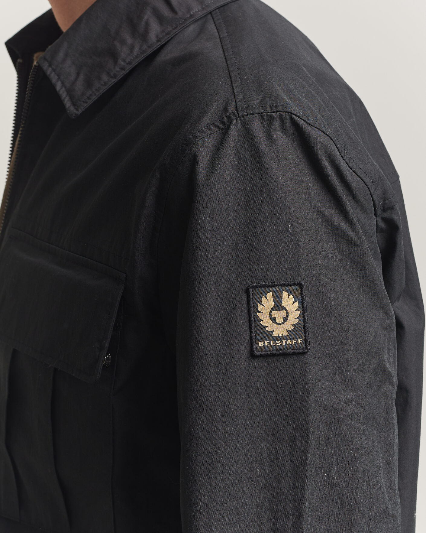 Uomini | Camicie | Belstaff | Cargo Overshirt Black
