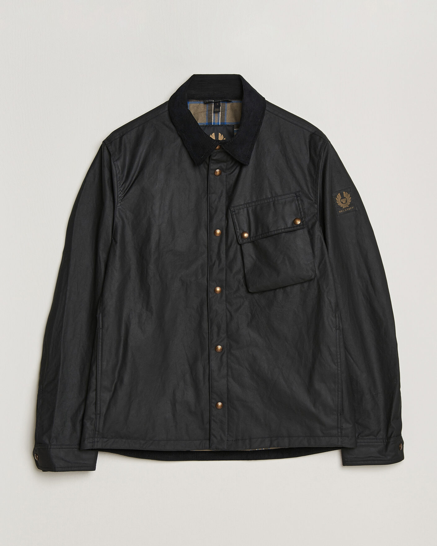 Uomini | Giacche | Belstaff | Ground Wax Jacket Black
