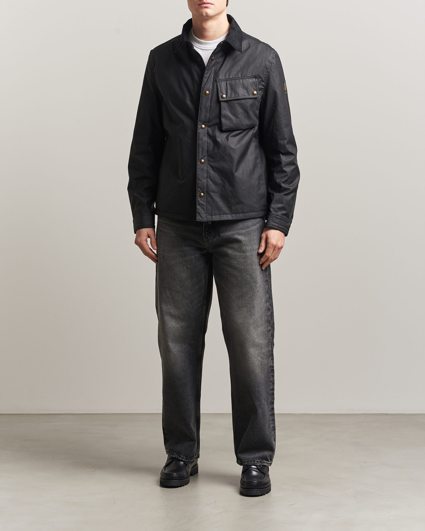 Uomini | Giacche | Belstaff | Ground Wax Jacket Black
