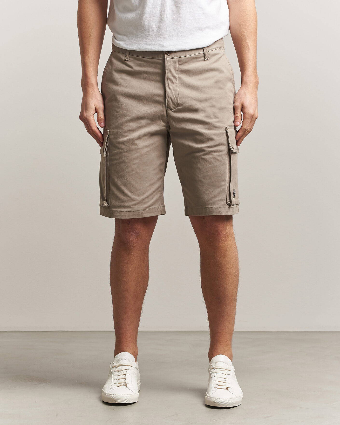 Uomini | Pantaloncini | Belstaff | Route Cargo Shorts Dark Sand