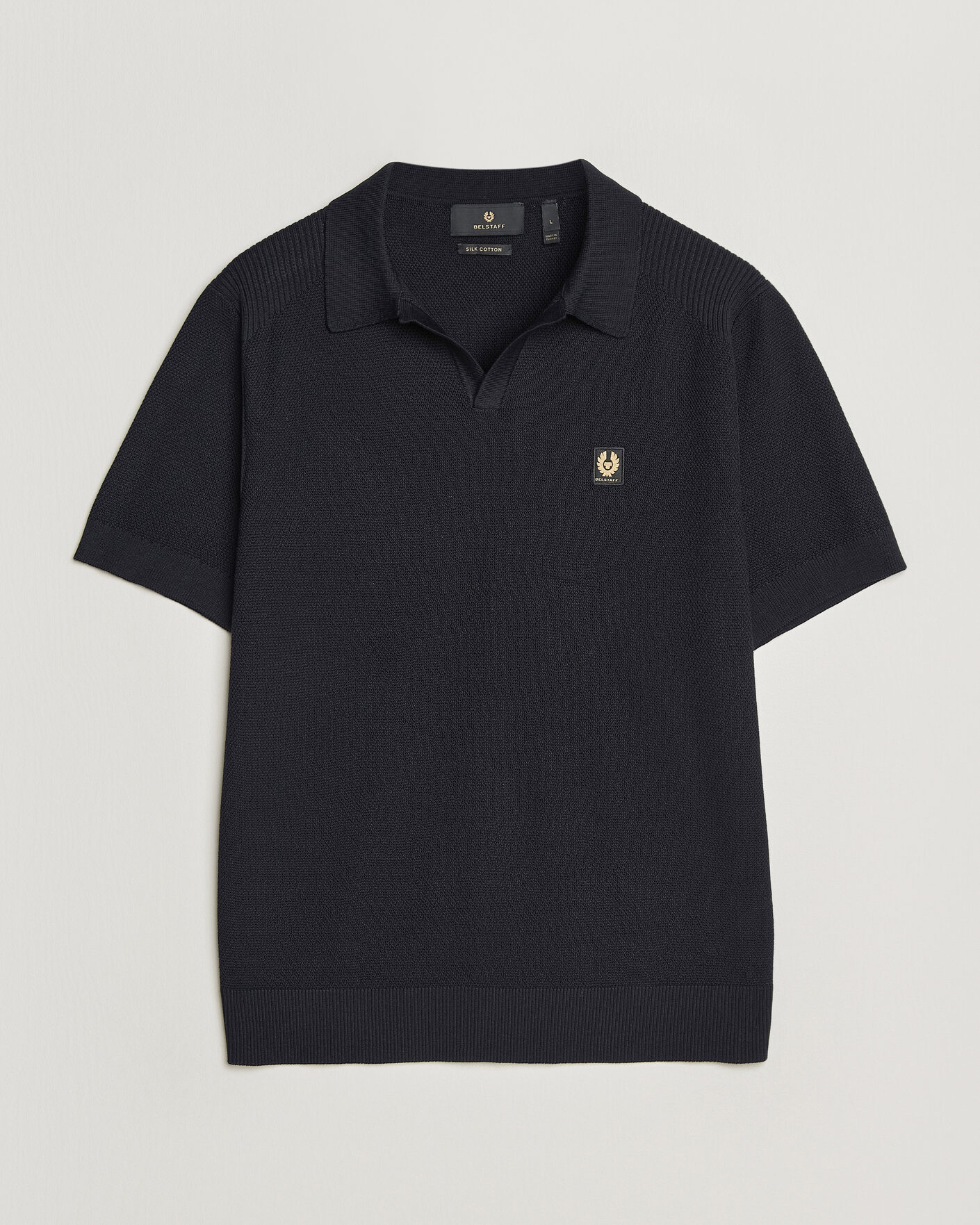 Uomini | Polo | Belstaff | Coast Knitted Polo Dark Ink