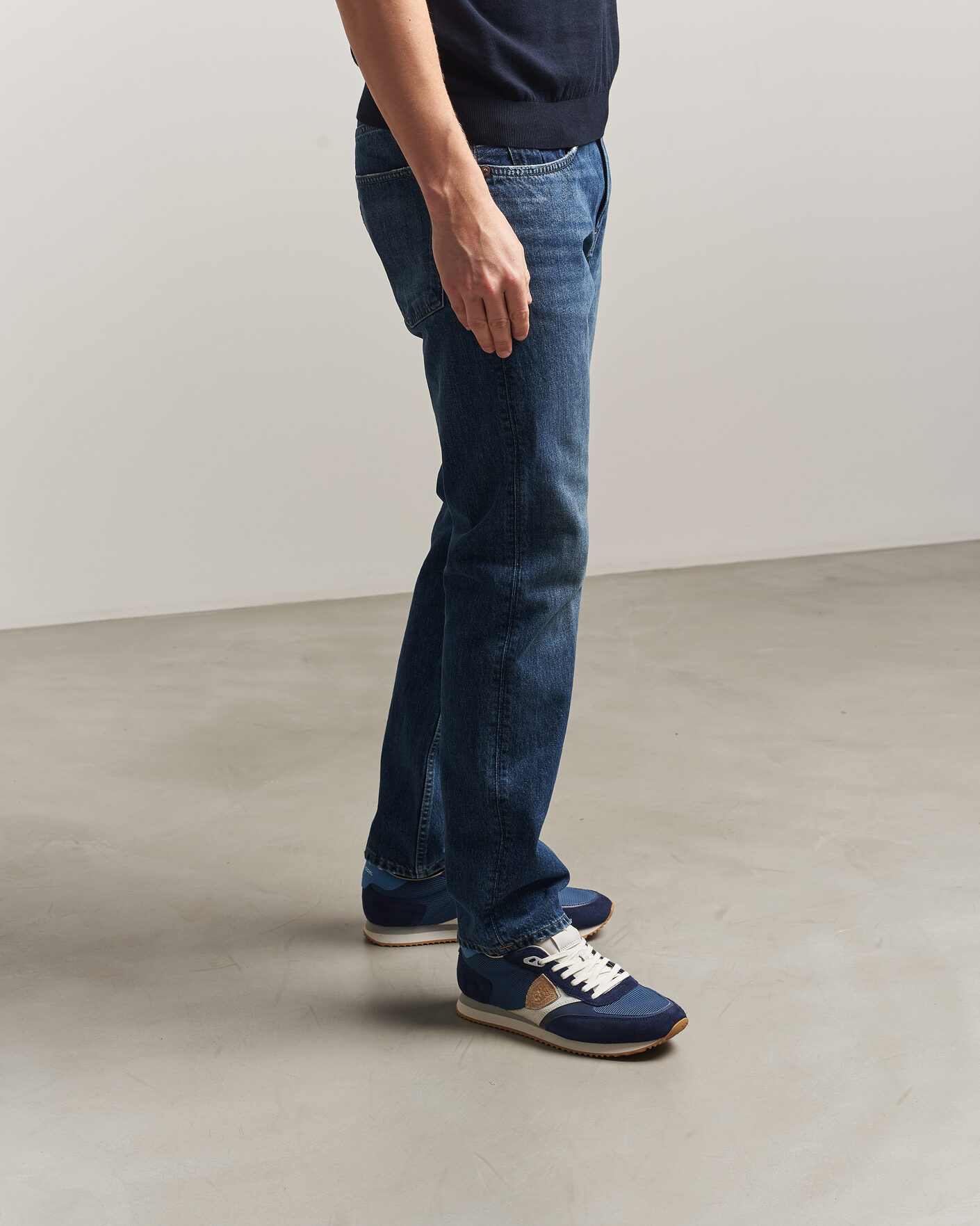 Uomini | Sneakers | Philippe Model | BLVille Low Running Sneaker Blue