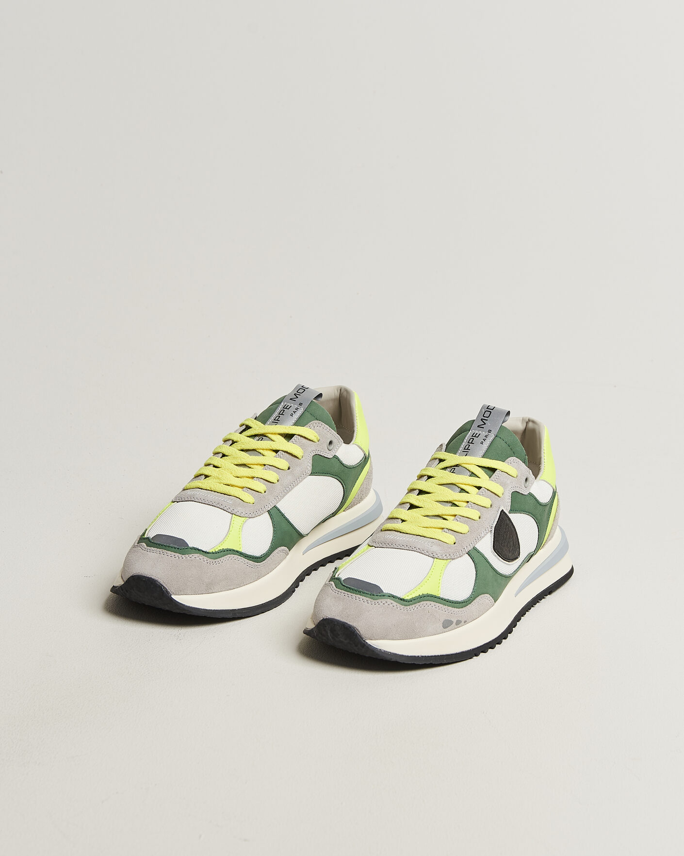 Uomini | Sneakers | Philippe Model | Olympique Running Sneaker White/Green