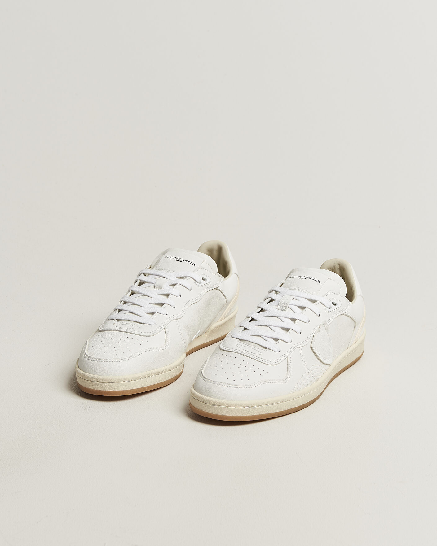 Uomini | Sneakers | Philippe Model | Pgal Low Leather Sneaker White