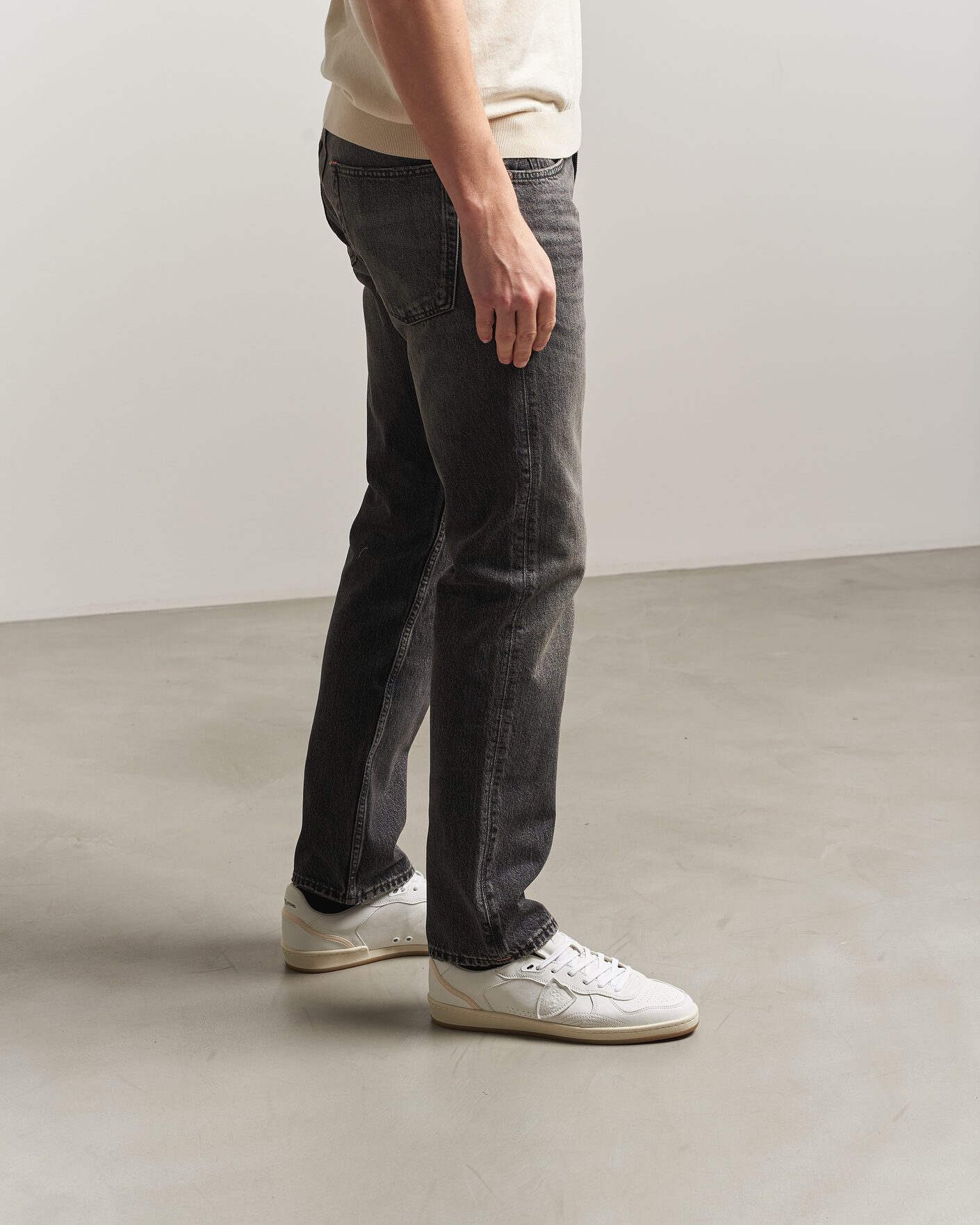 Uomini | Sneakers | Philippe Model | Pgal Low Leather Sneaker White