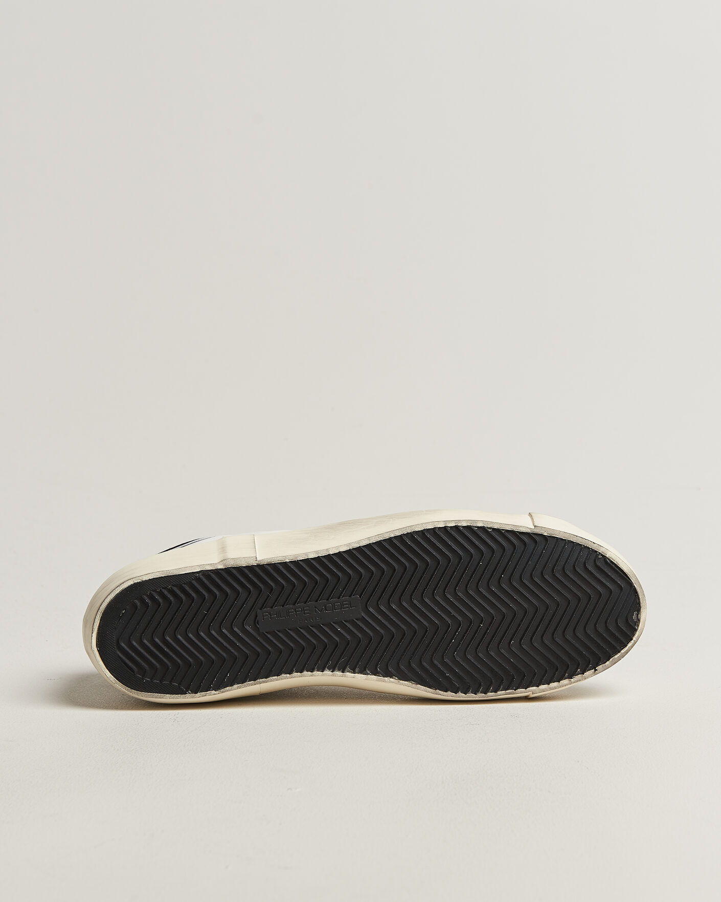 Uomini | Sneakers | Philippe Model | PRSX Low Top Canvas Mix Sneaker White/Black