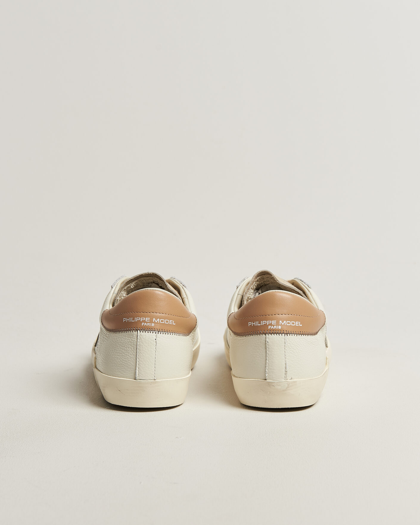 Uomini | Sneakers | Philippe Model | PRSX Low Top Canvas Mix Sneaker White/Beige