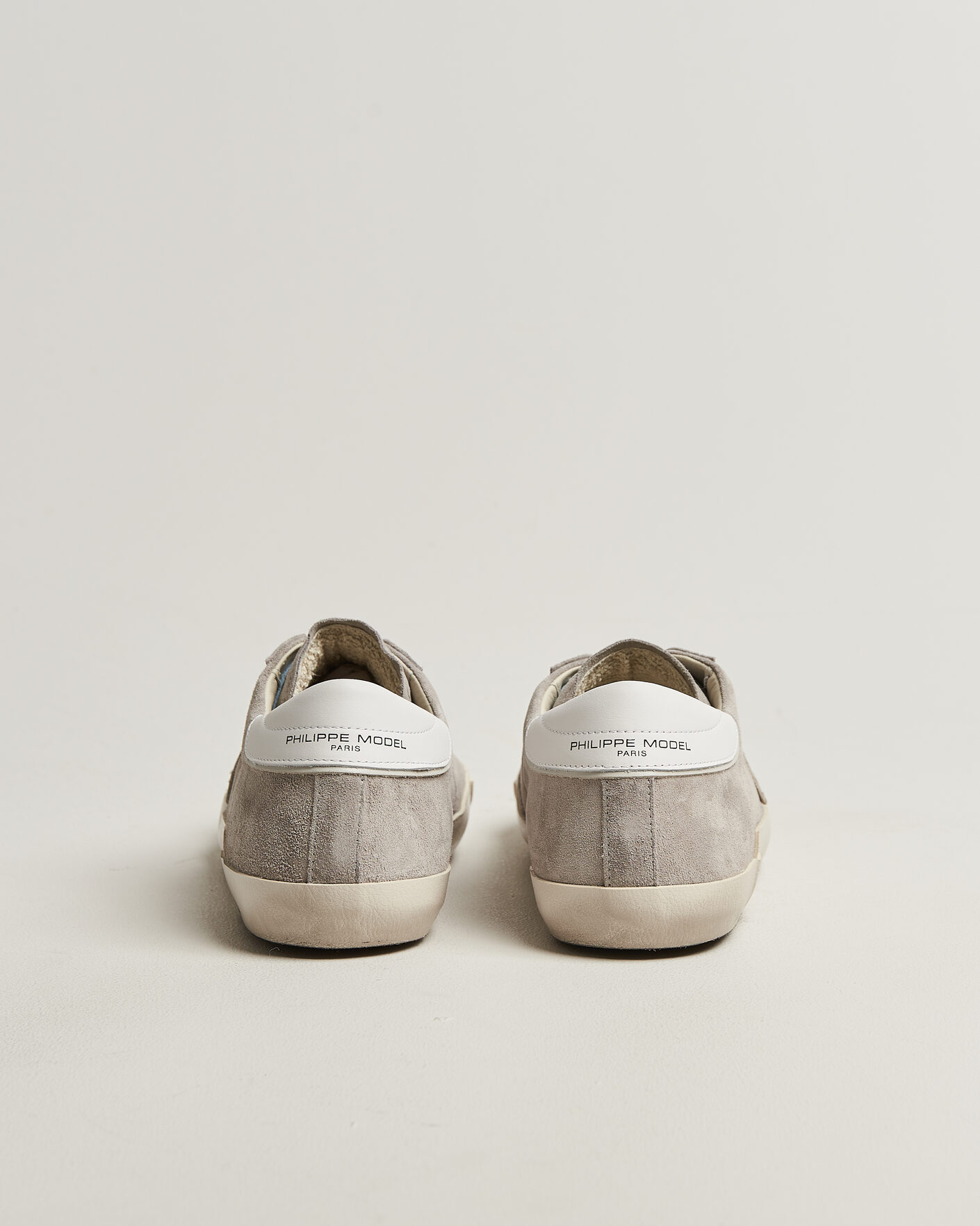 Uomini | Sneakers | Philippe Model | PRSX Low Top Canvas Mix Sneaker Grey/White