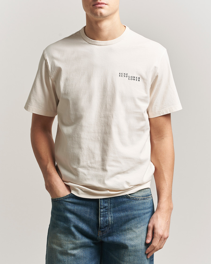 Uomini | T-shirt | Sunflower | Logo T-Shirt Off White
