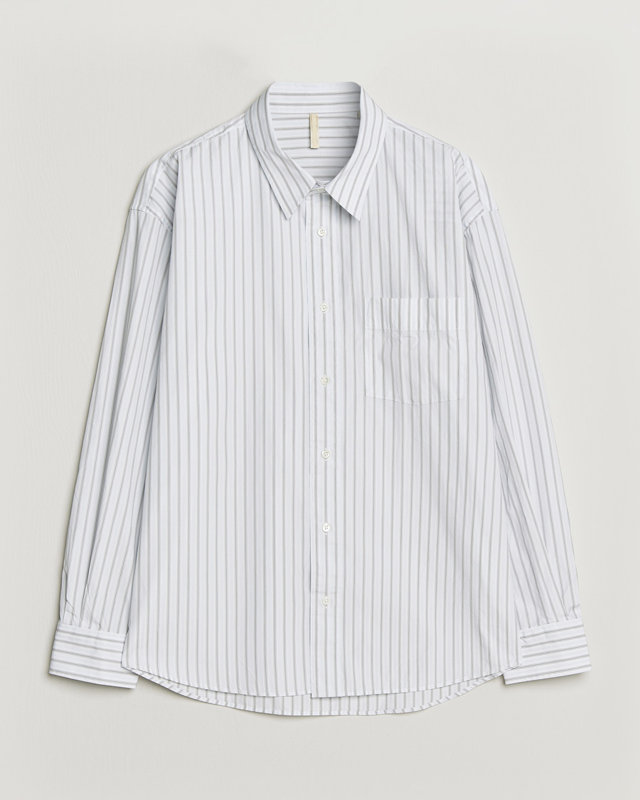Uomini | Camicie | Sunflower | New Base Shirt Blue Stripe