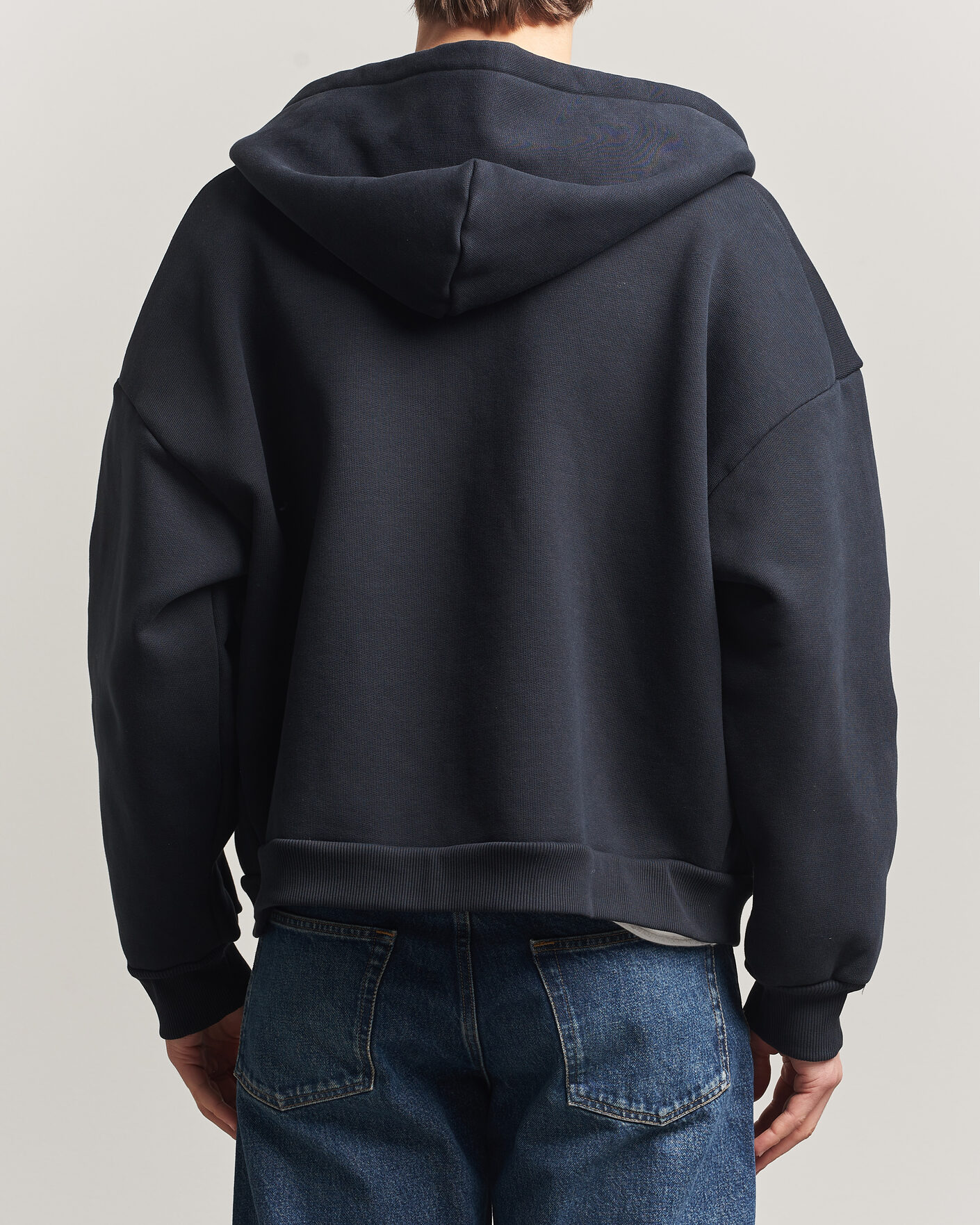 Uomini | Maglieria | Sunflower | Hooded Sweat Jacket Black