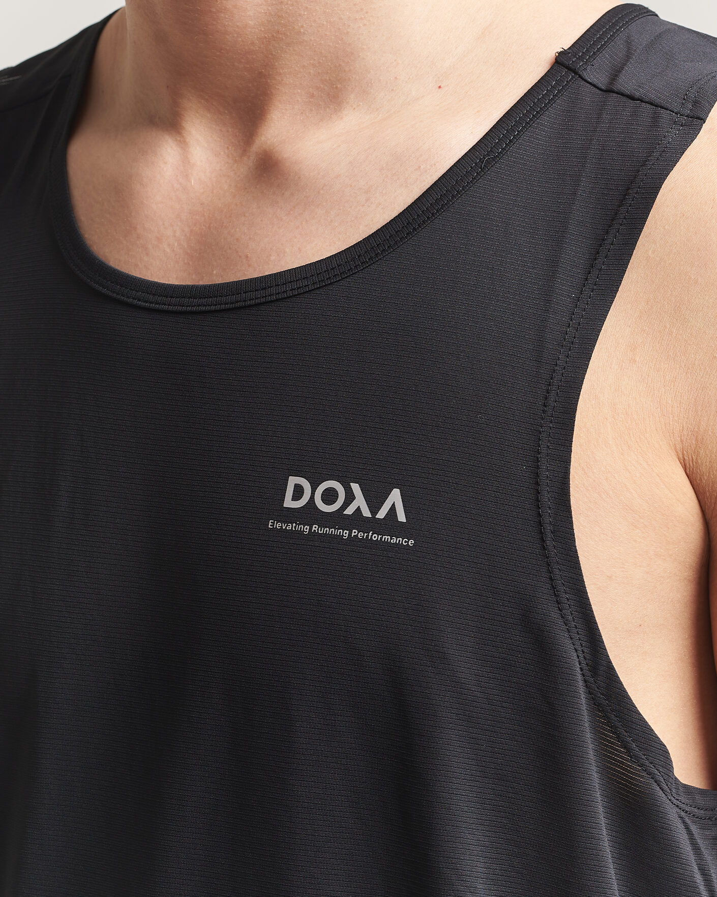 Uomini | T-shirt | DOXA | Rerun Singlet Black