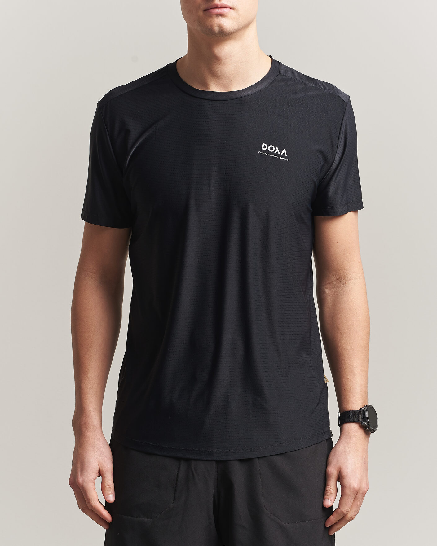 Uomini | T-shirt | DOXA | Rerun Short Sleeve T-Shirt Black
