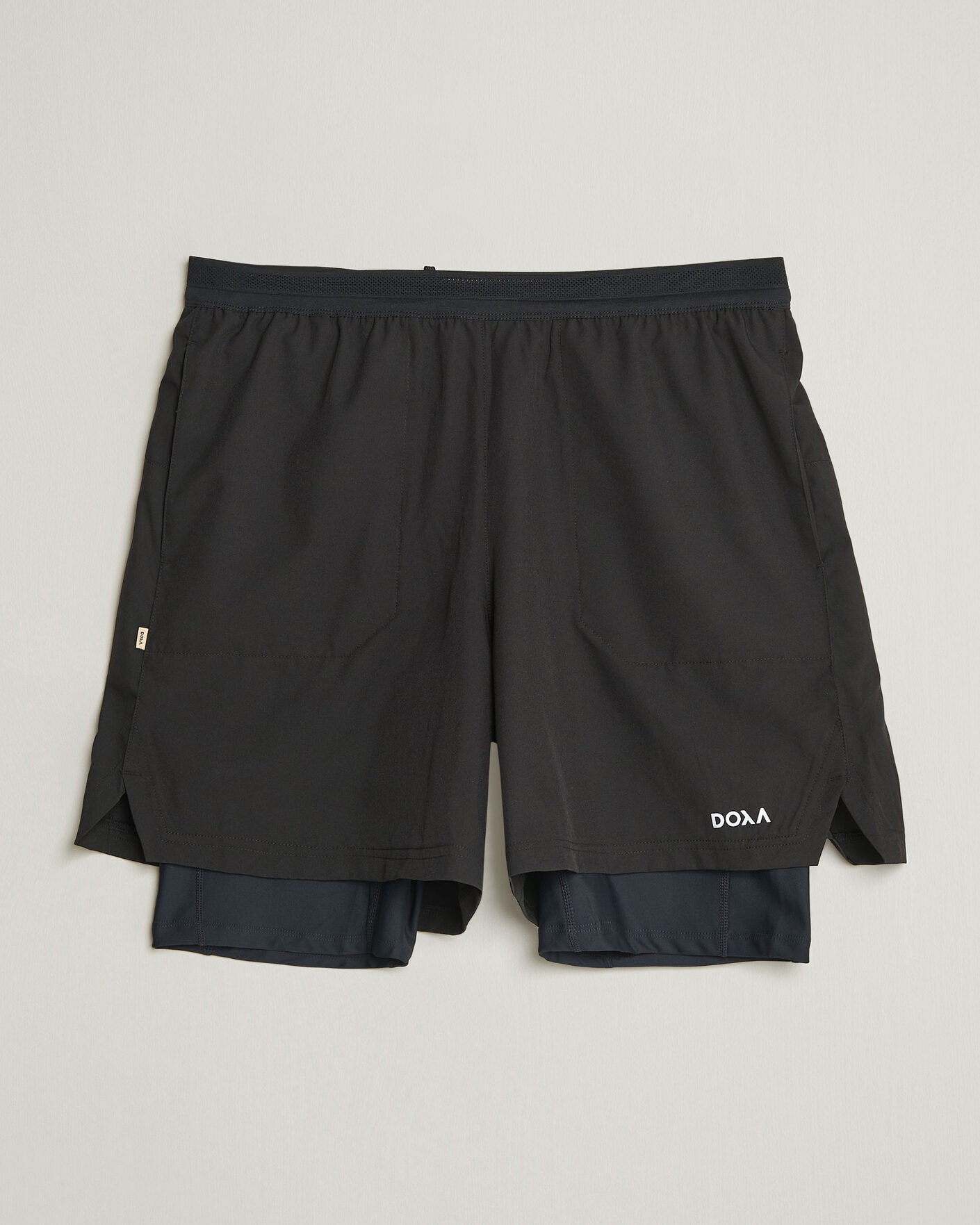 Uomini | Pantaloncini | DOXA | Rerun 2-In-1 Shorts Black