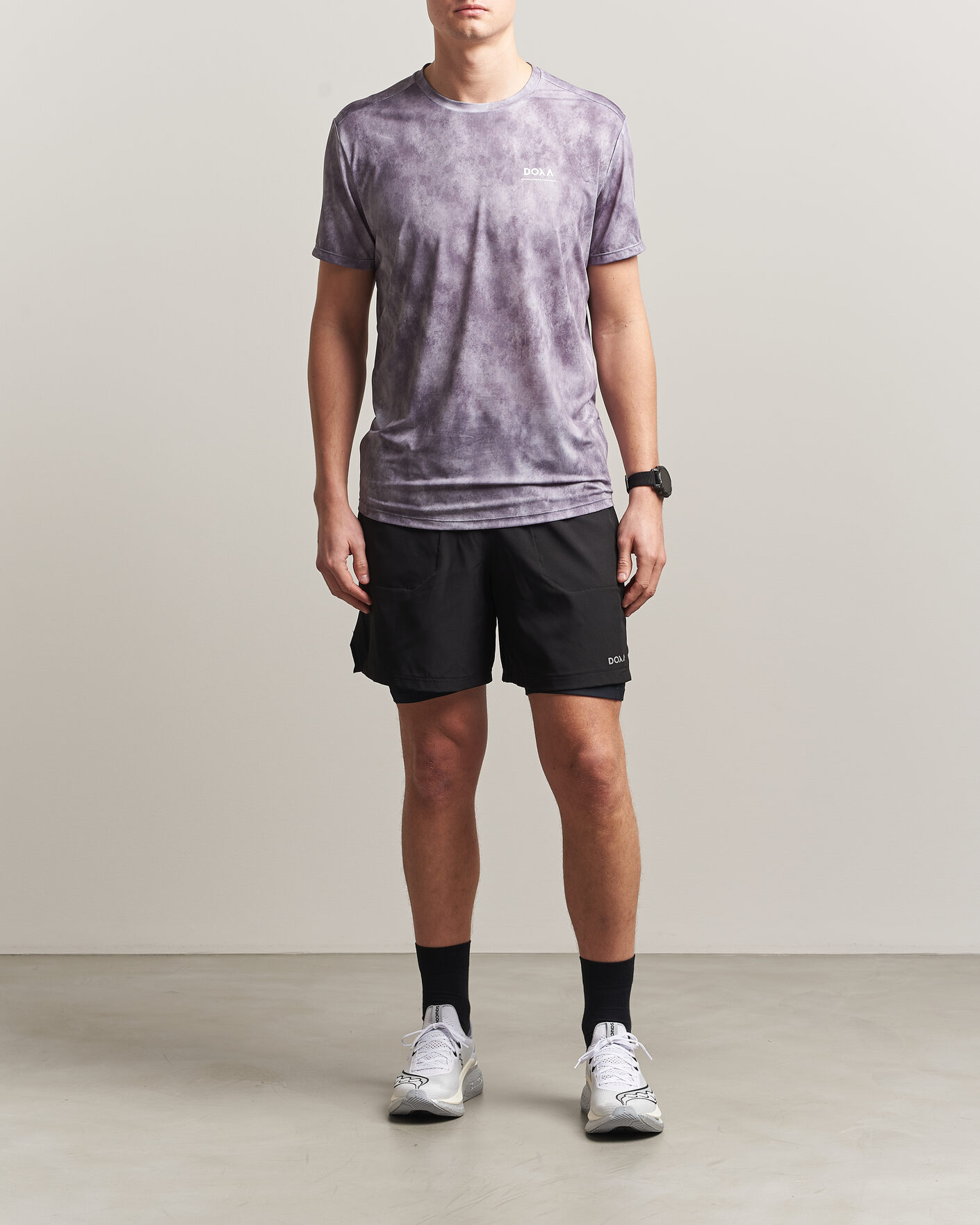 Uomini | Pantaloncini | DOXA | Rerun 2-In-1 Shorts Black