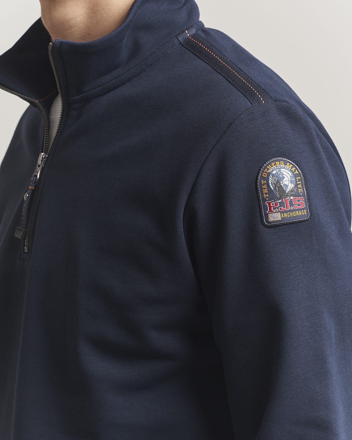 Uomini | Maglieria | Parajumpers | Broad Peak Super Easy Half Zip Navy