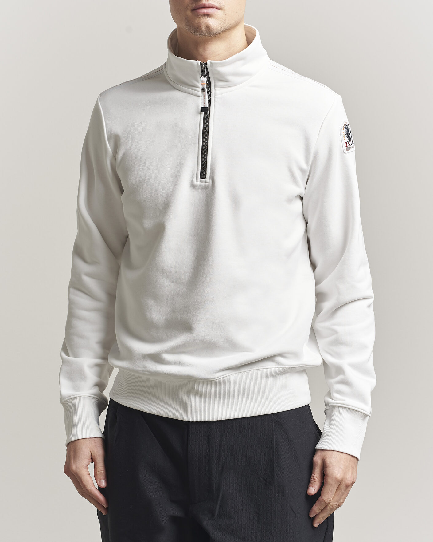 Uomini | Maglieria | Parajumpers | Broad Peak Super Easy Half Zip White