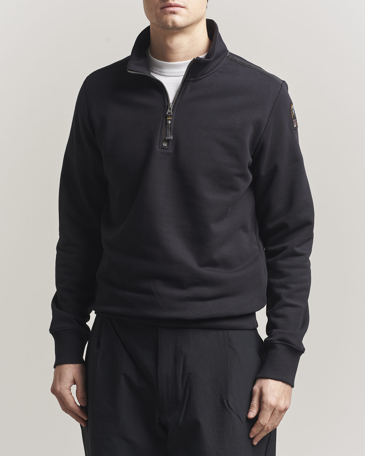 Uomini | Maglieria | Parajumpers | Broad Peak Super Easy Half Zip Black