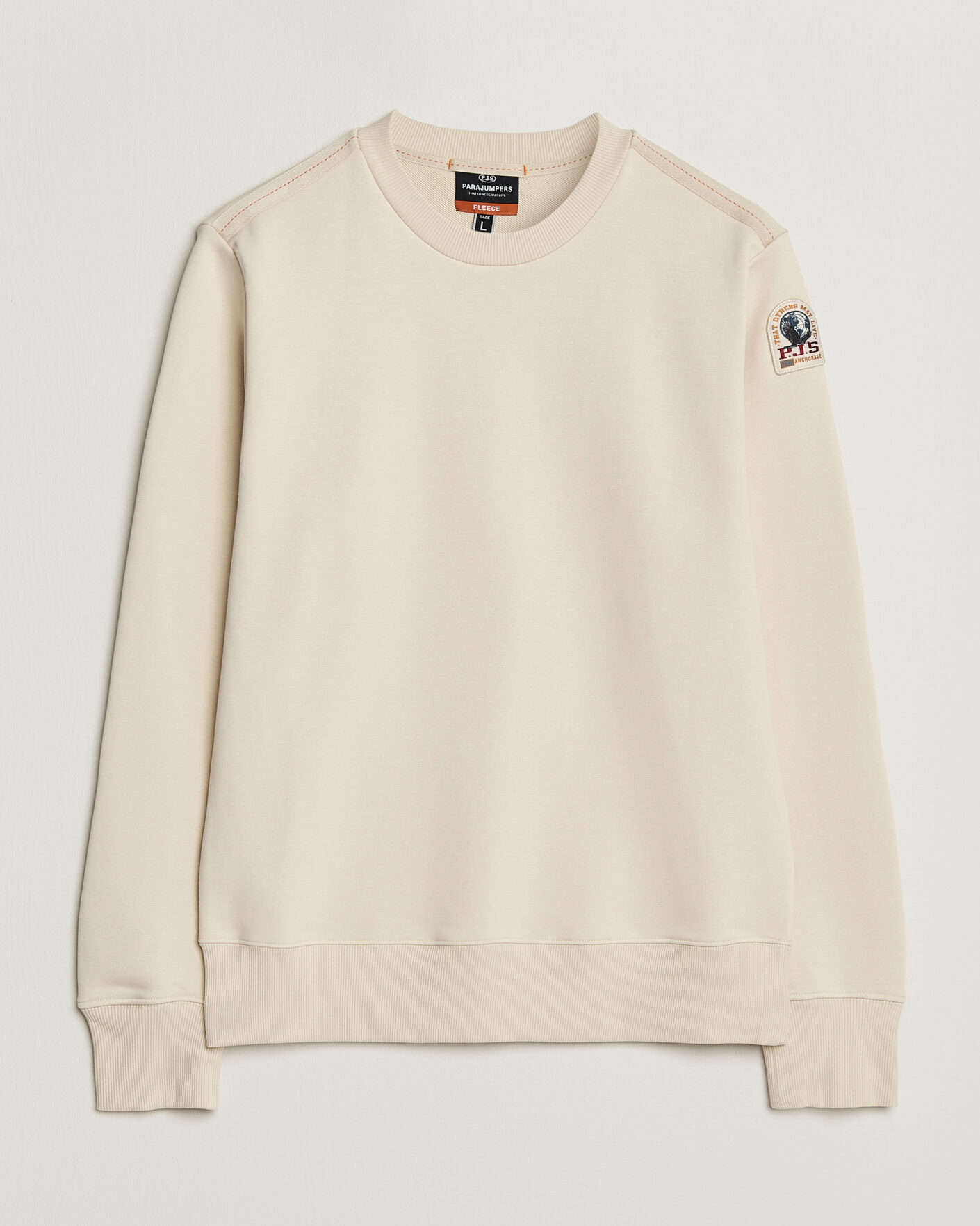 Uomini | Maglieria | Parajumpers | K2 Super Easy Crew Neck Sweatshirt Bone