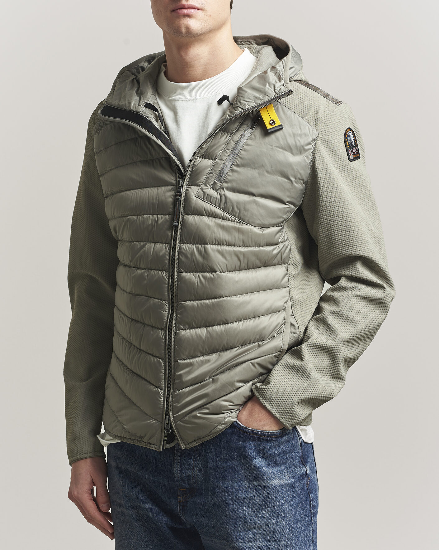 Uomini | Giacche | Parajumpers | Nolan Mesh Hooded Hybrid Nowhere