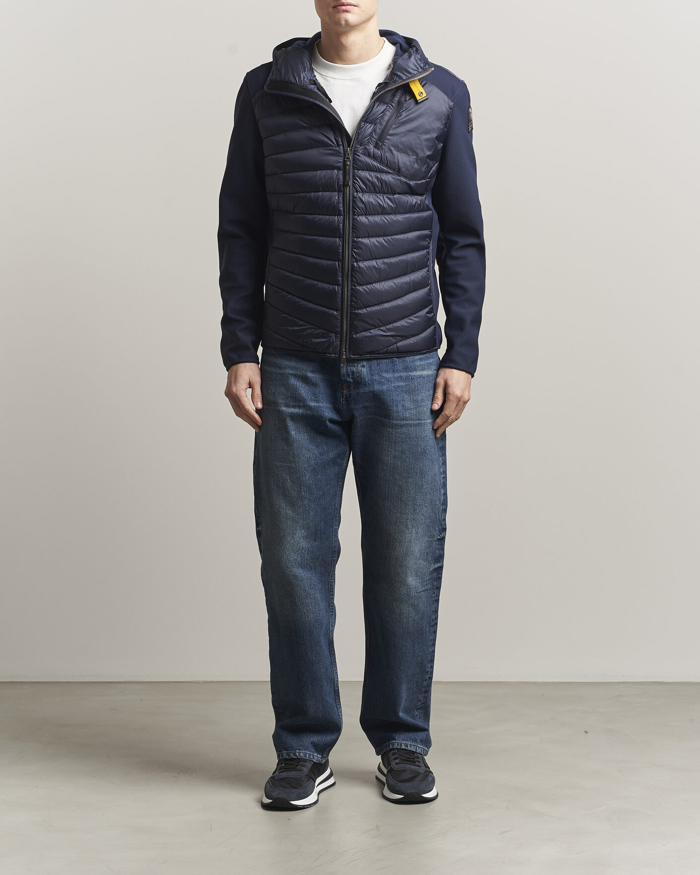 Uomini | Giacche | Parajumpers | Nolan Mesh Hooded Hybrid Navy