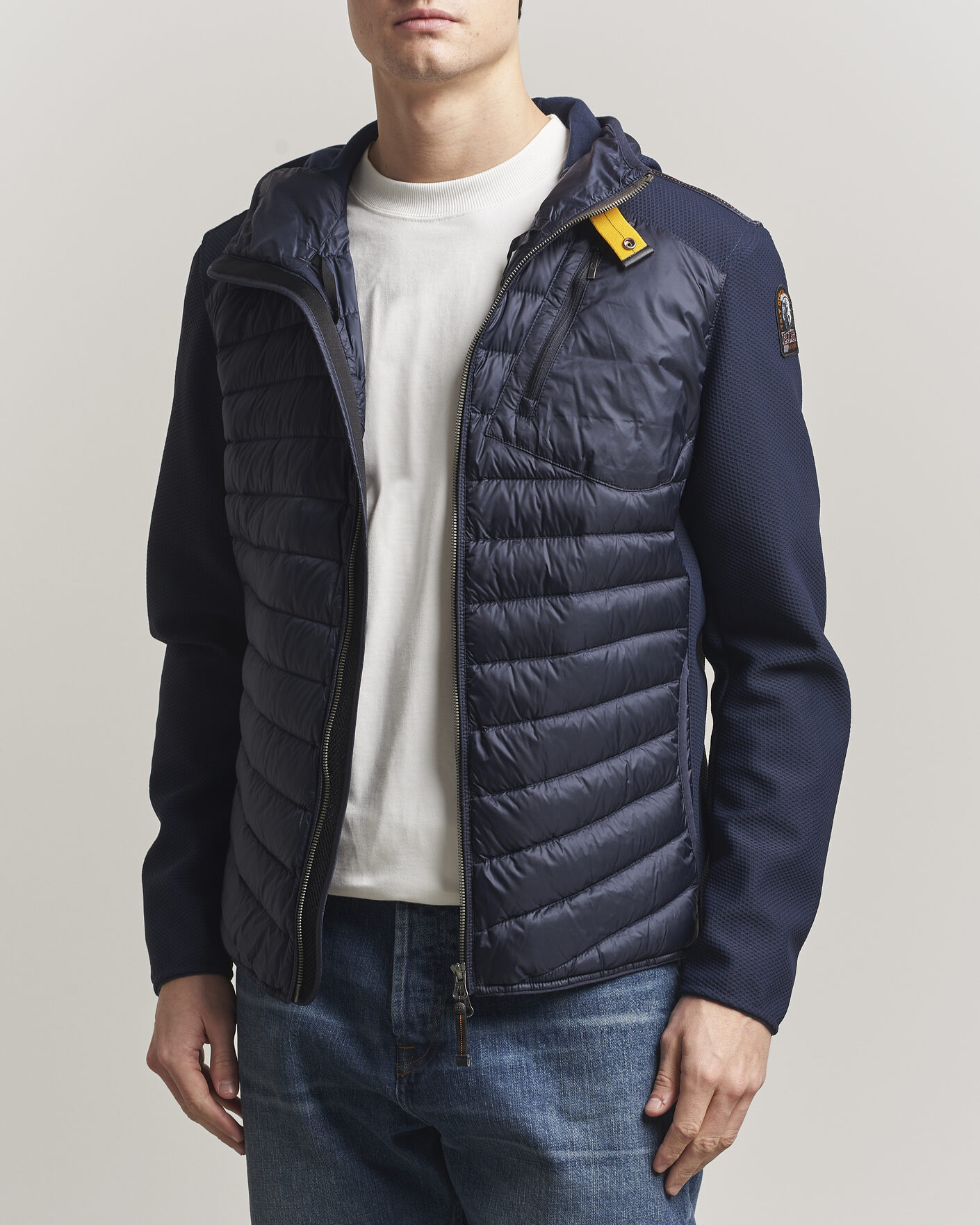Uomini | Giacche | Parajumpers | Nolan Mesh Hooded Hybrid Navy