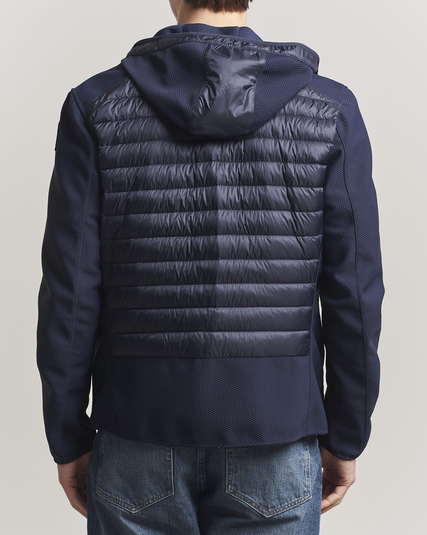 Uomini | Giacche | Parajumpers | Nolan Mesh Hooded Hybrid Navy
