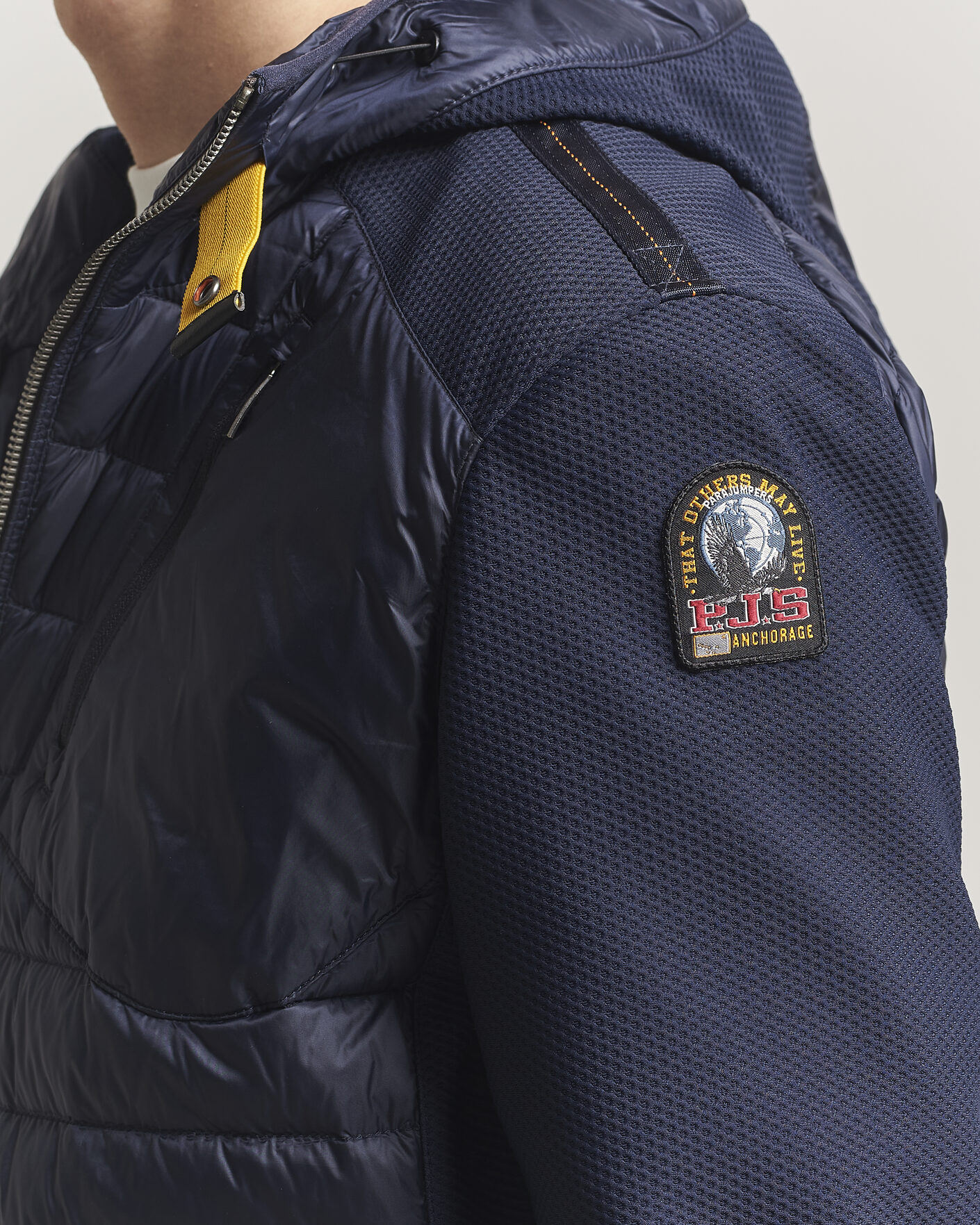 Uomini | Giacche | Parajumpers | Nolan Mesh Hooded Hybrid Navy