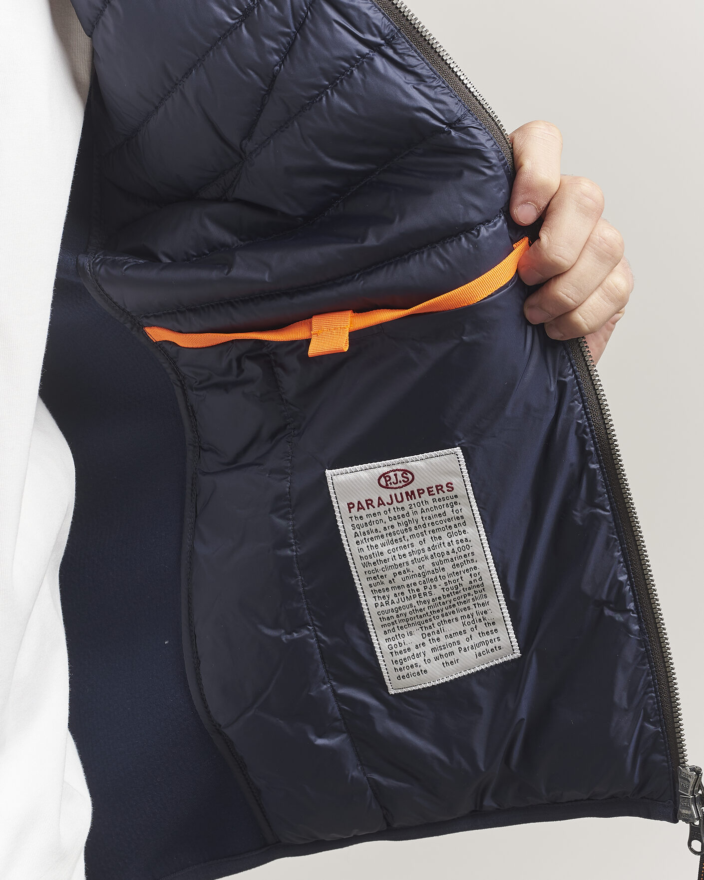 Uomini | Giacche | Parajumpers | Nolan Mesh Hooded Hybrid Navy