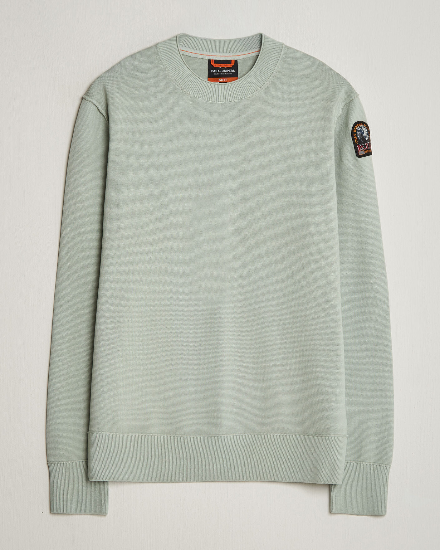 Uomini | Maglieria | Parajumpers | Basic Braw Knitted Sweater Fresh Grey