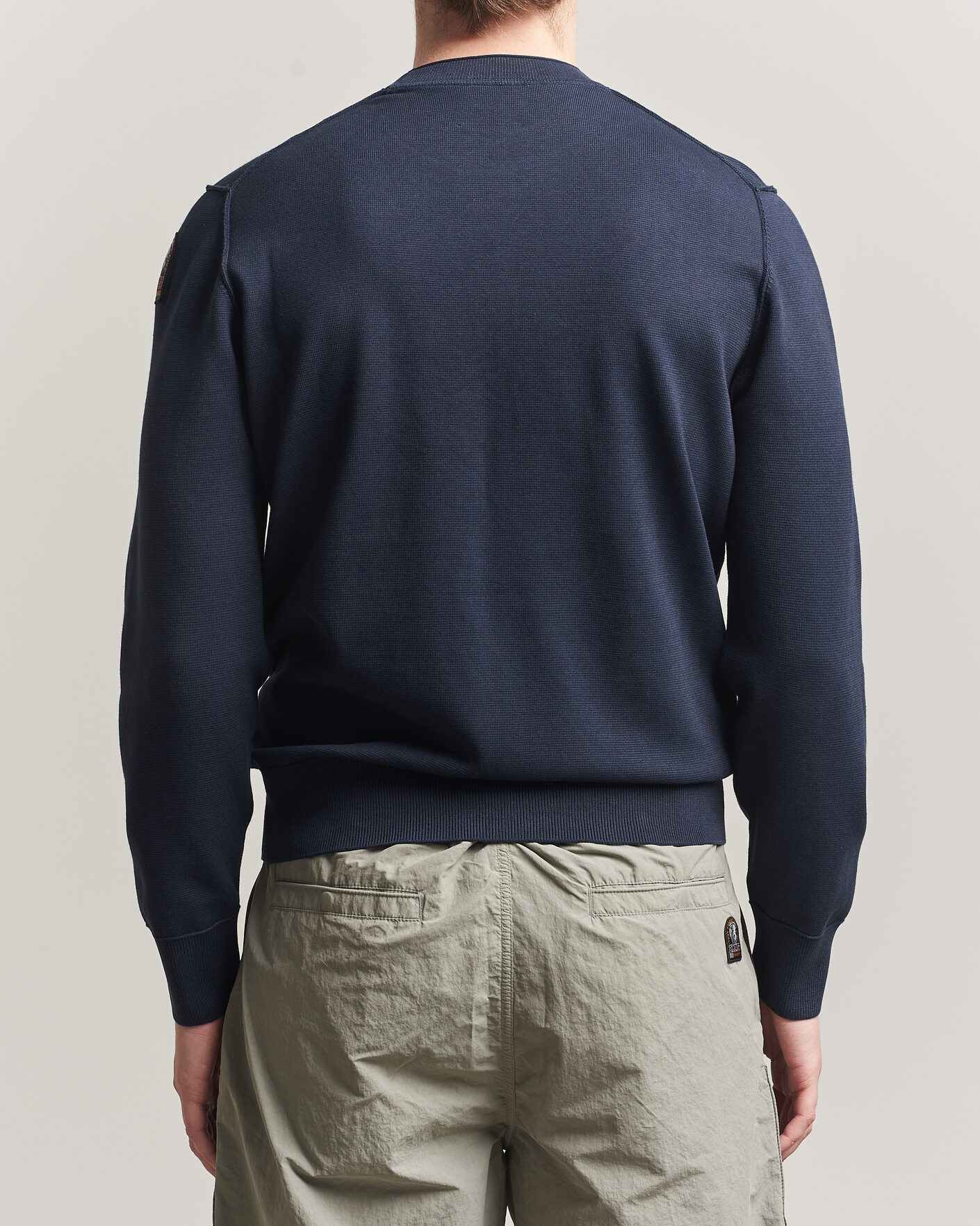 Uomini | Maglieria | Parajumpers | Basic Braw Knitted Sweater Navy