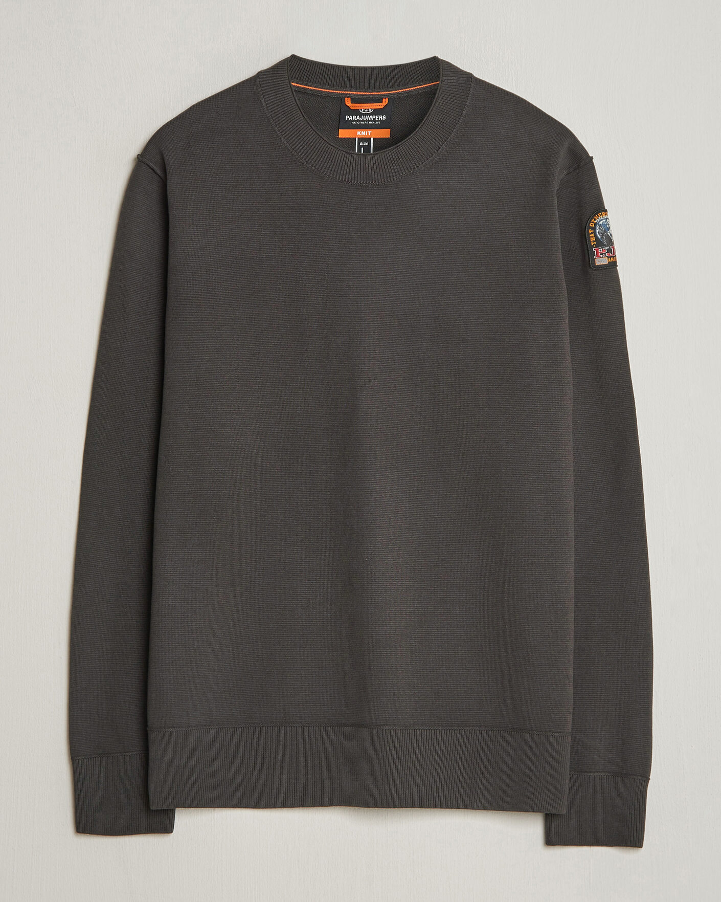 Uomini | Maglieria | Parajumpers | Basic Braw Knitted Sweater Off Black