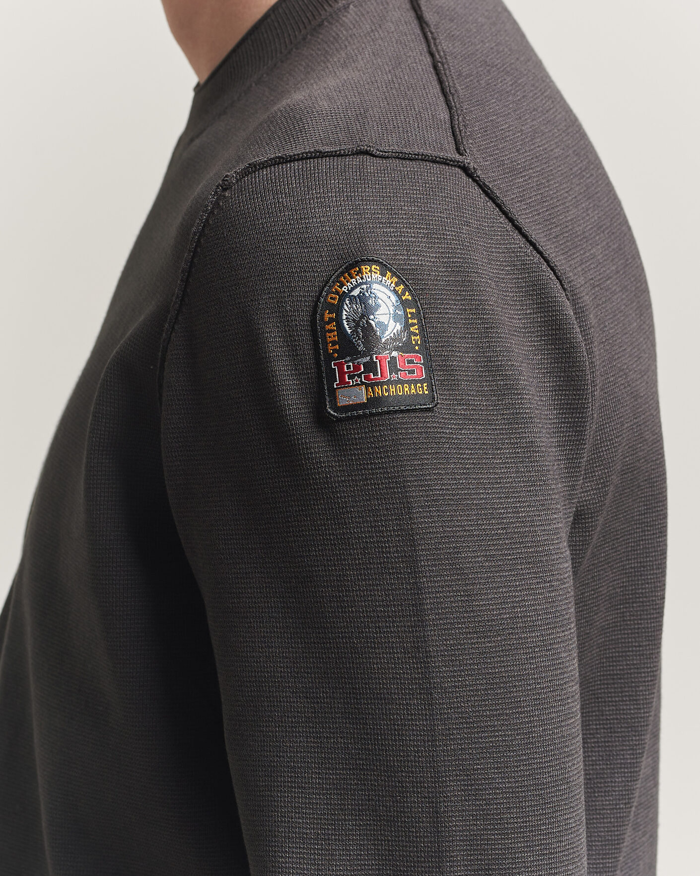 Uomini | Maglieria | Parajumpers | Basic Braw Knitted Sweater Off Black