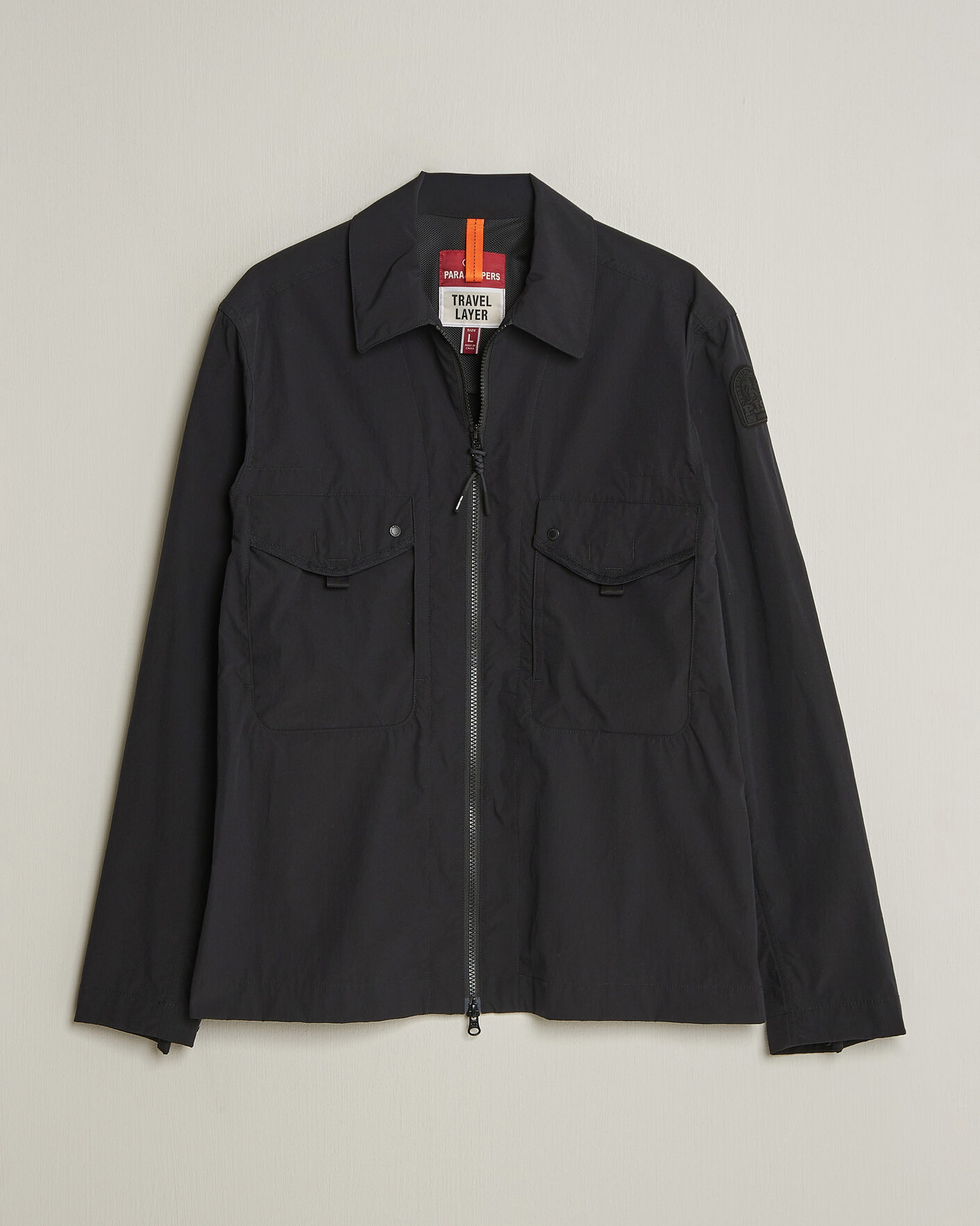 Uomini | Giacche | Parajumpers | Elgin Travel Shirt Jacket Black