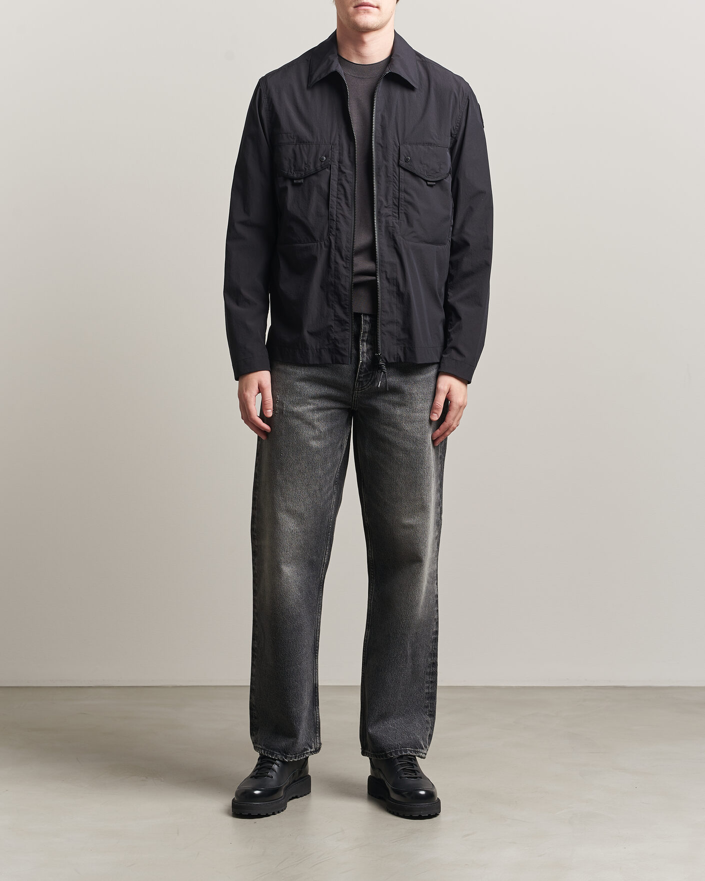 Uomini | Giacche | Parajumpers | Elgin Travel Shirt Jacket Black
