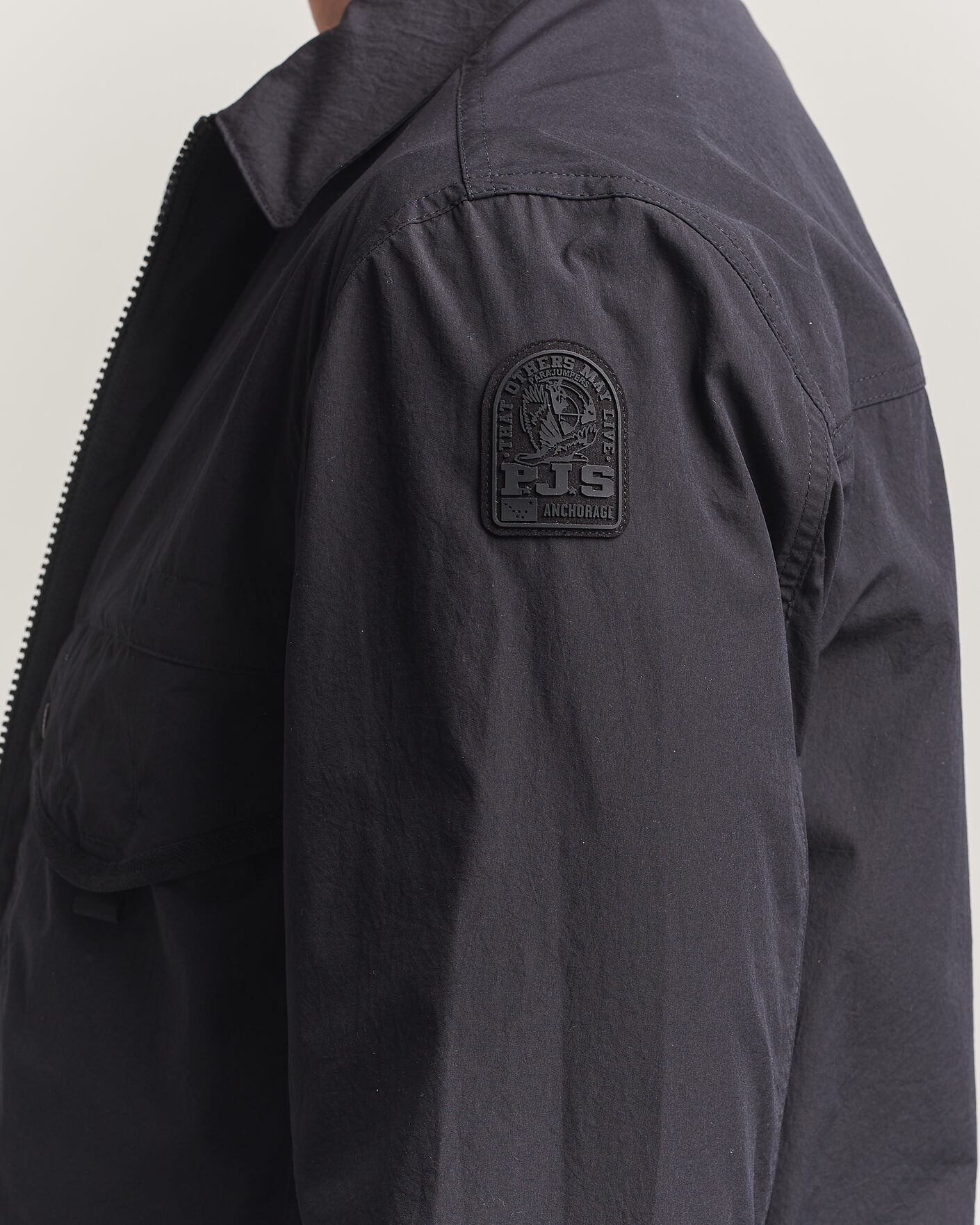 Uomini | Giacche | Parajumpers | Elgin Travel Shirt Jacket Black