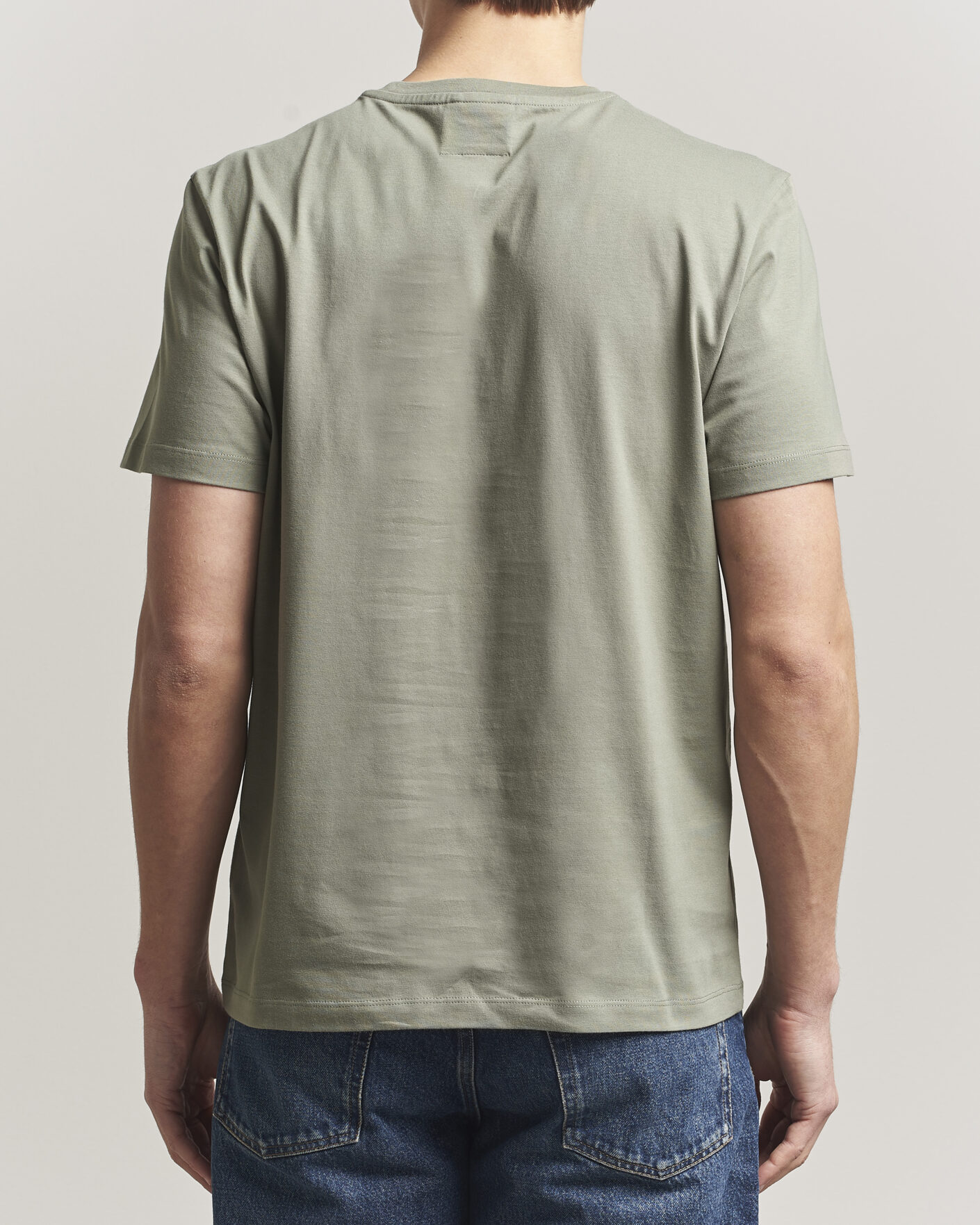 Uomini | T-shirt | Parajumpers | Patch Crew Neck T-Shirt Ashen Sage