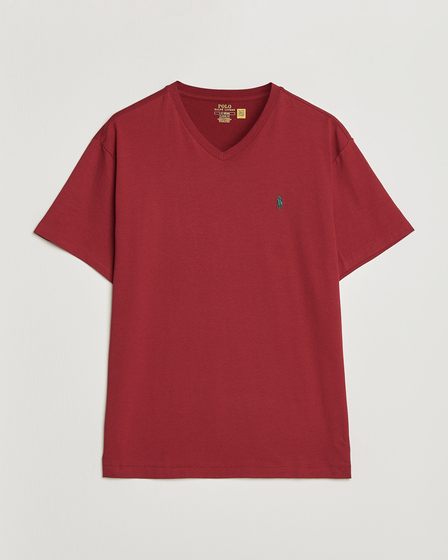 Uomini | T-shirt | Polo Ralph Lauren | Crew Neck T-Shirt Heritage Red