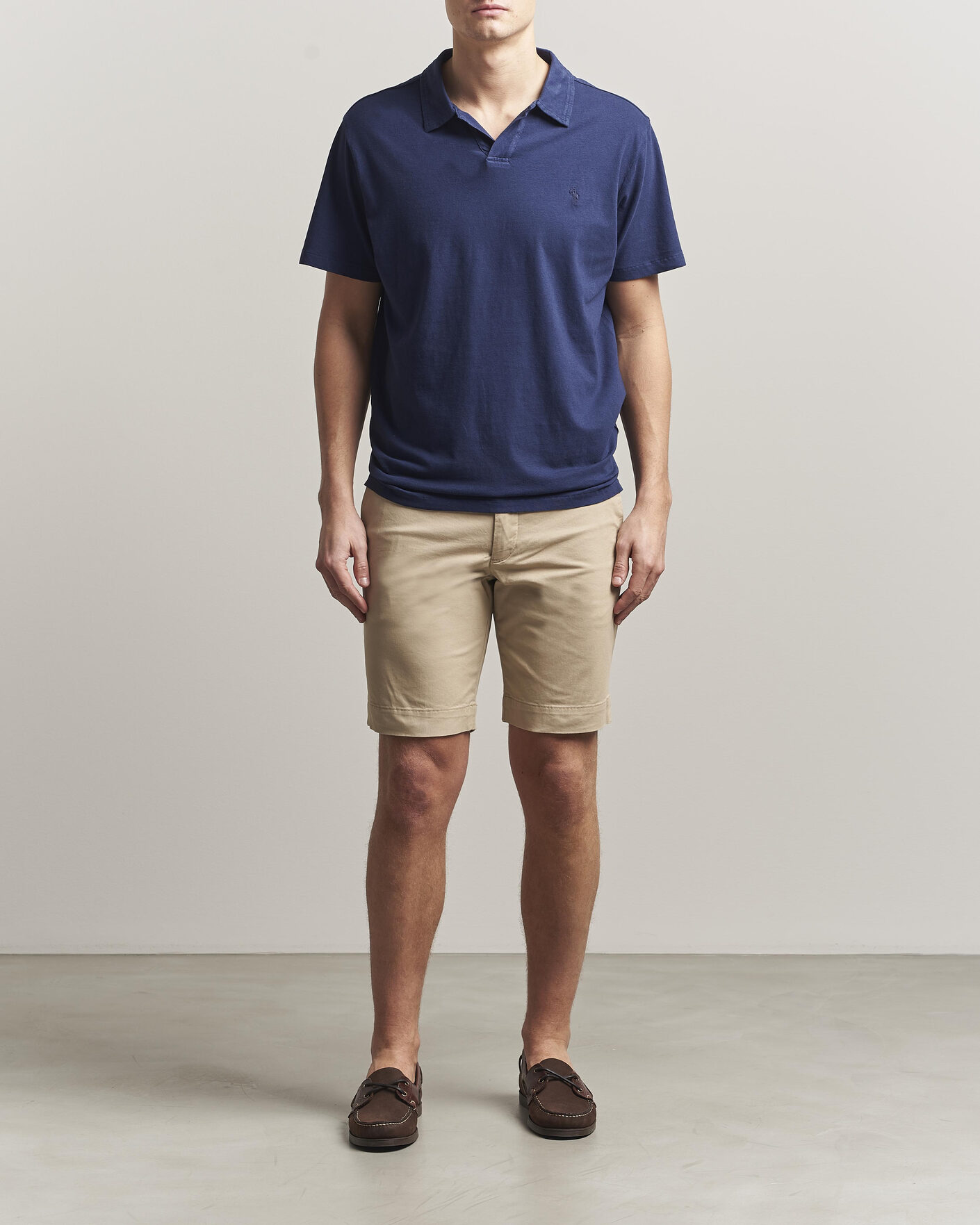Uomini | Polo | Polo Ralph Lauren | Knitted Polo Newport Navy