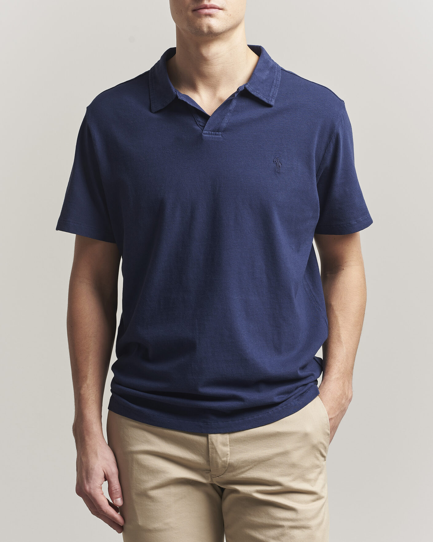 Uomini | Polo | Polo Ralph Lauren | Knitted Polo Newport Navy