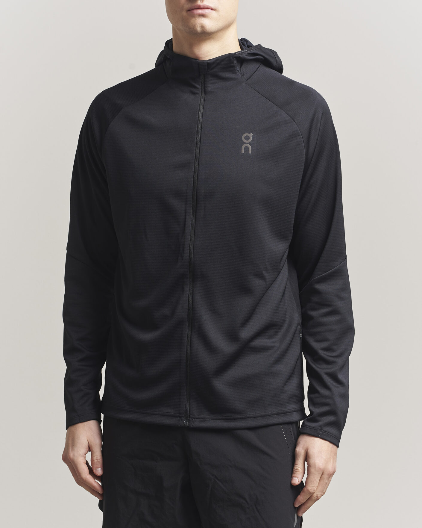 Uomini | Giacche | On | Climate Zip Hoodie Black