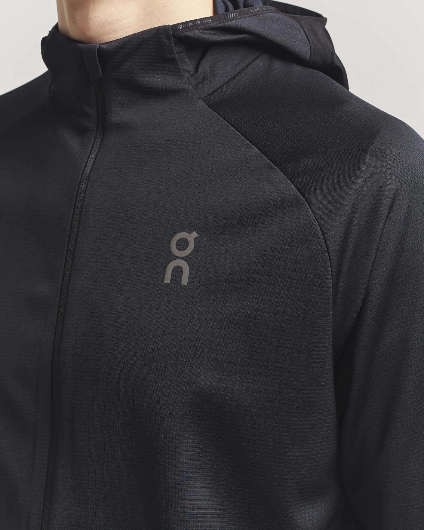 Uomini | Giacche | On | Climate Zip Hoodie Black