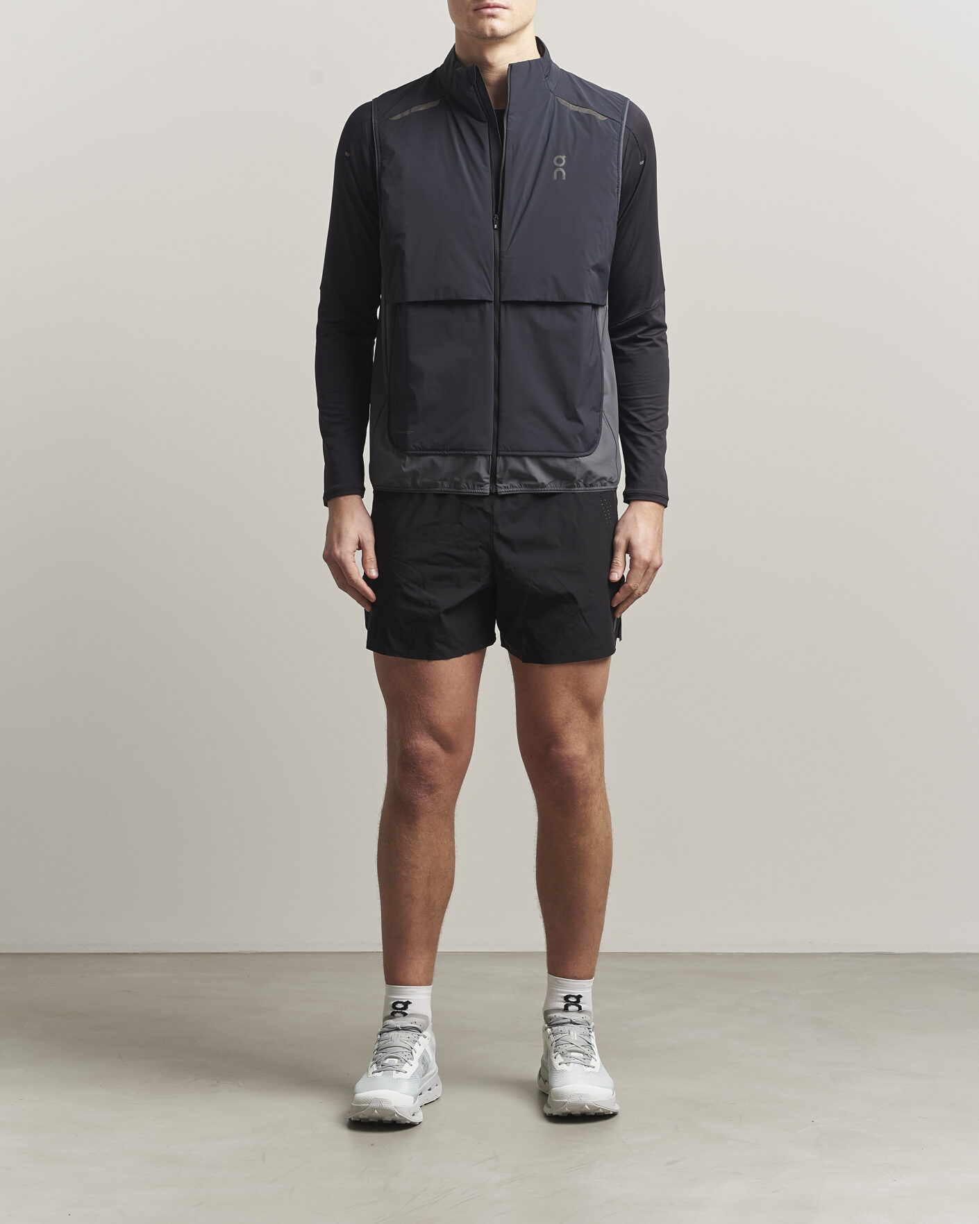 Uomini | Gilet | On | Weather Vest Black/Eclipse