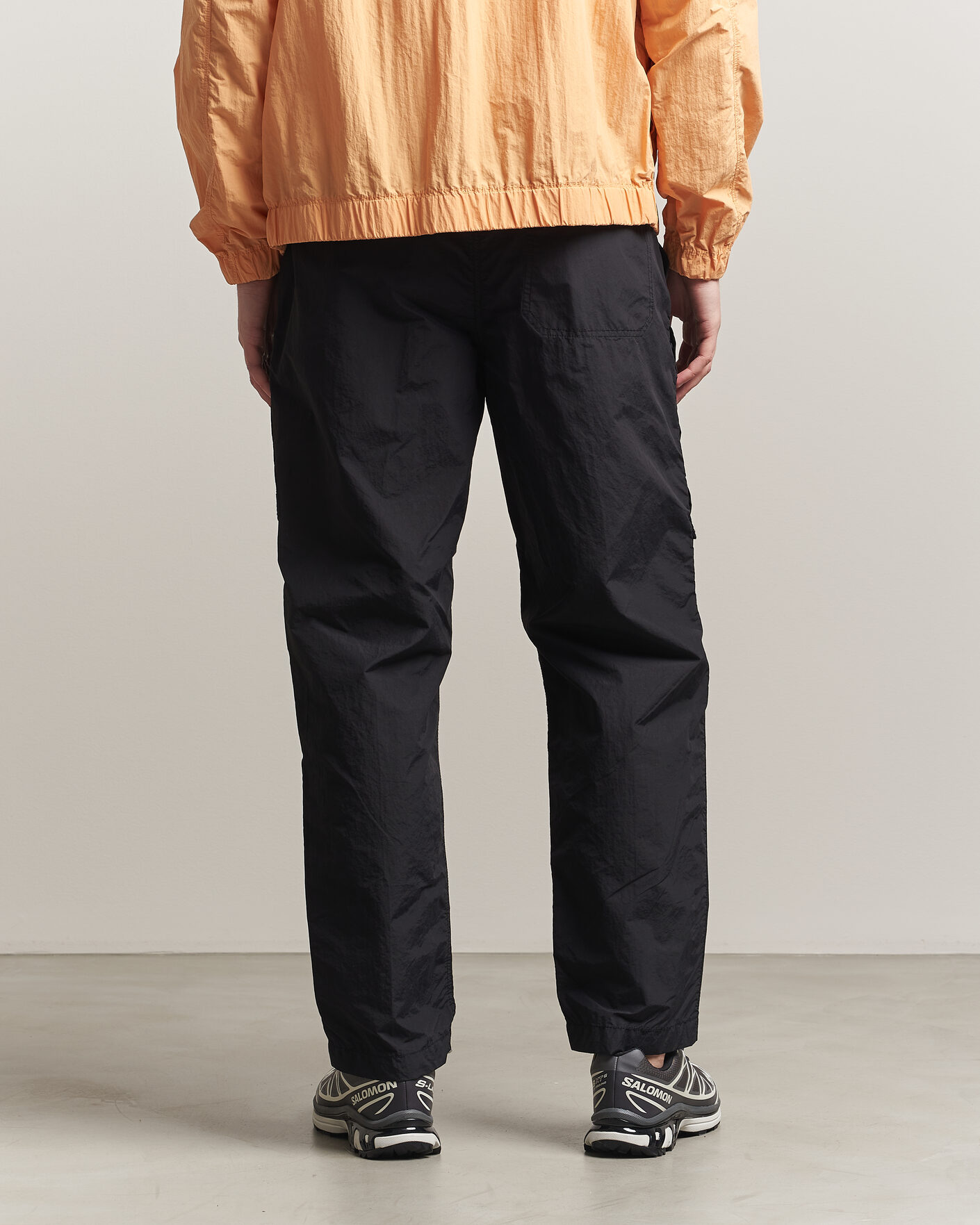 Uomini | Pantaloni | Parajumpers | Lovel Smash Peached Nylon Pants Black