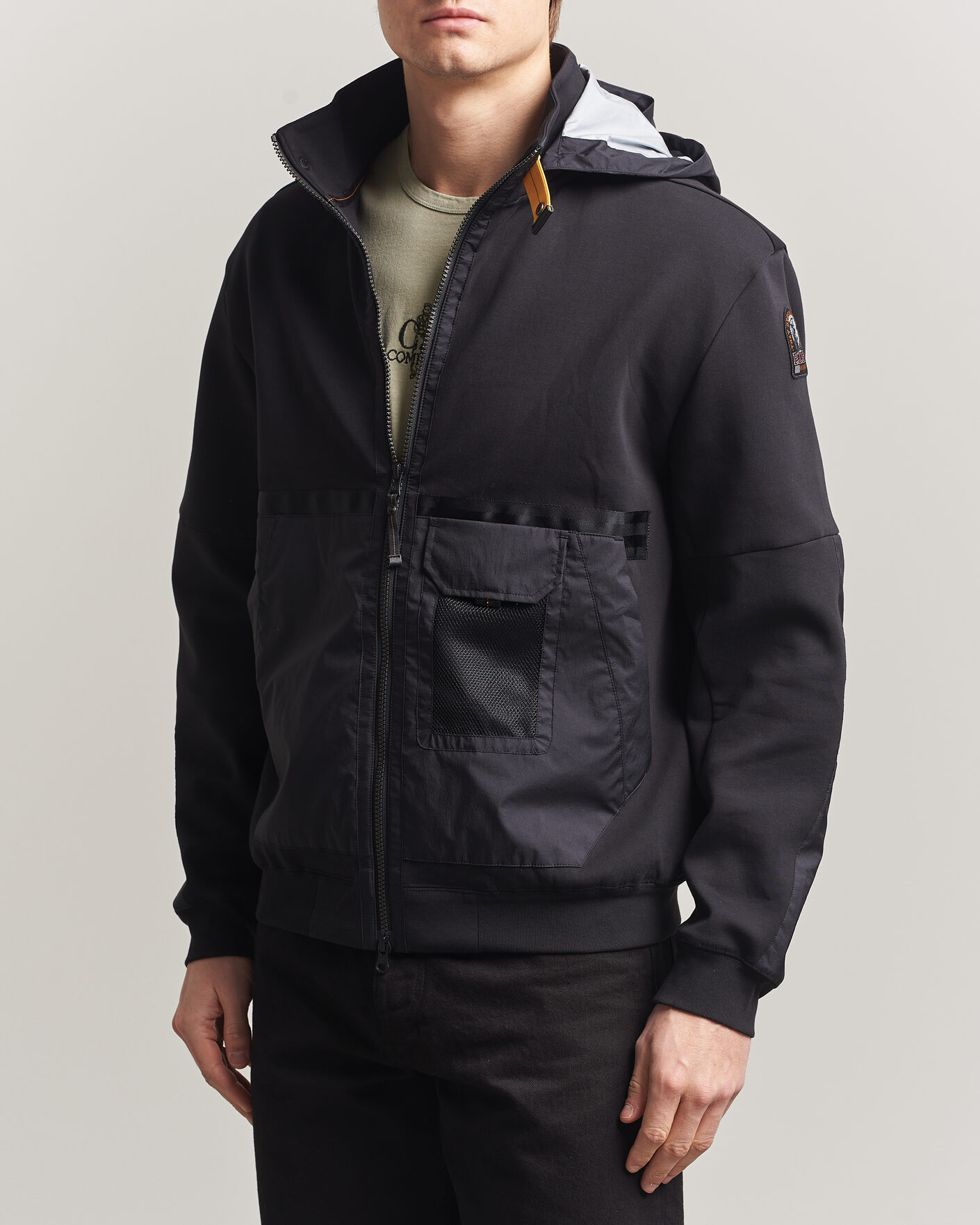 Uomini | Giacche | Parajumpers | Kouga Evo Fleece Hooded Hybrid Jacket Black